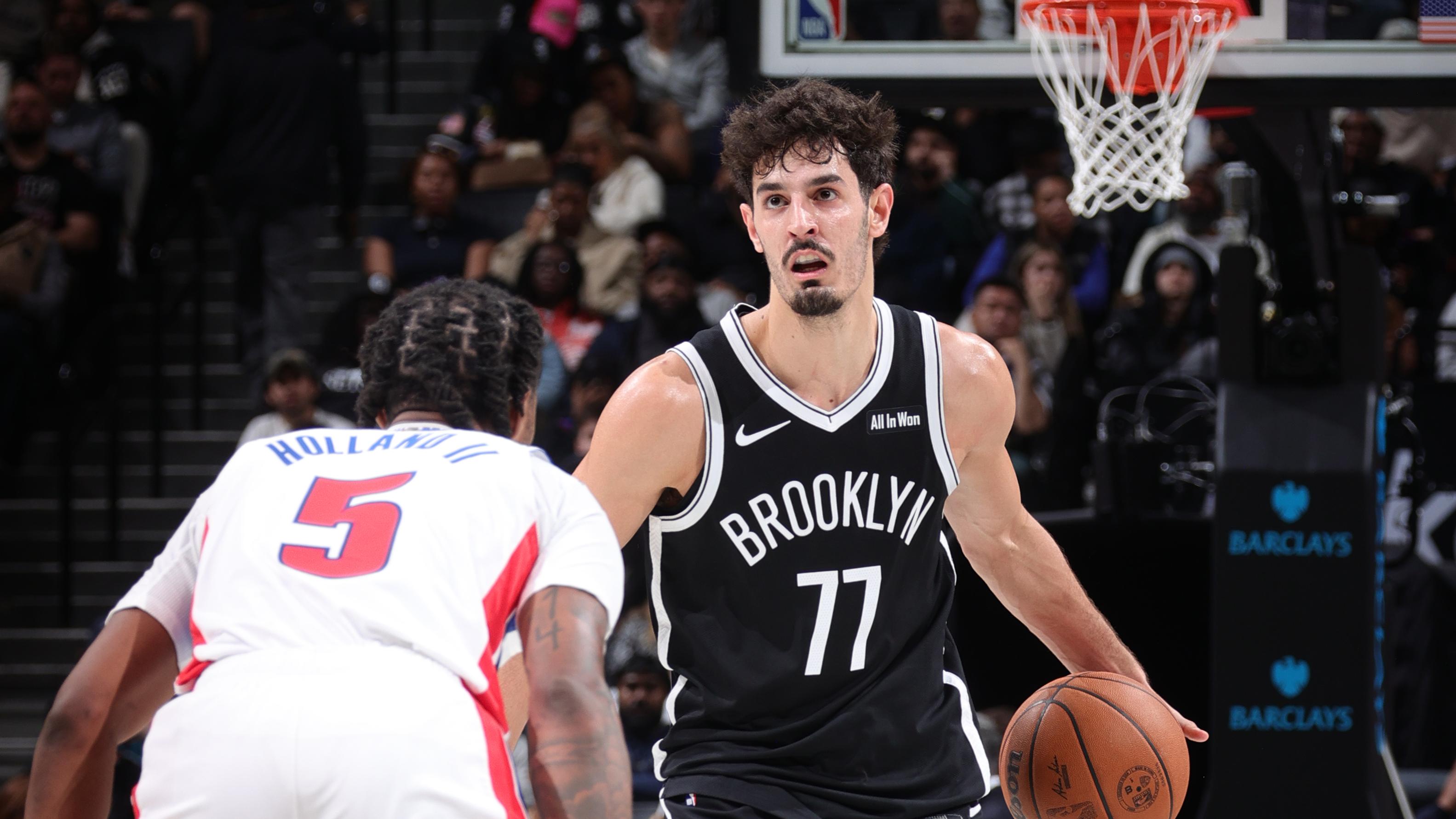 Detroit Pistons v Brooklyn Nets