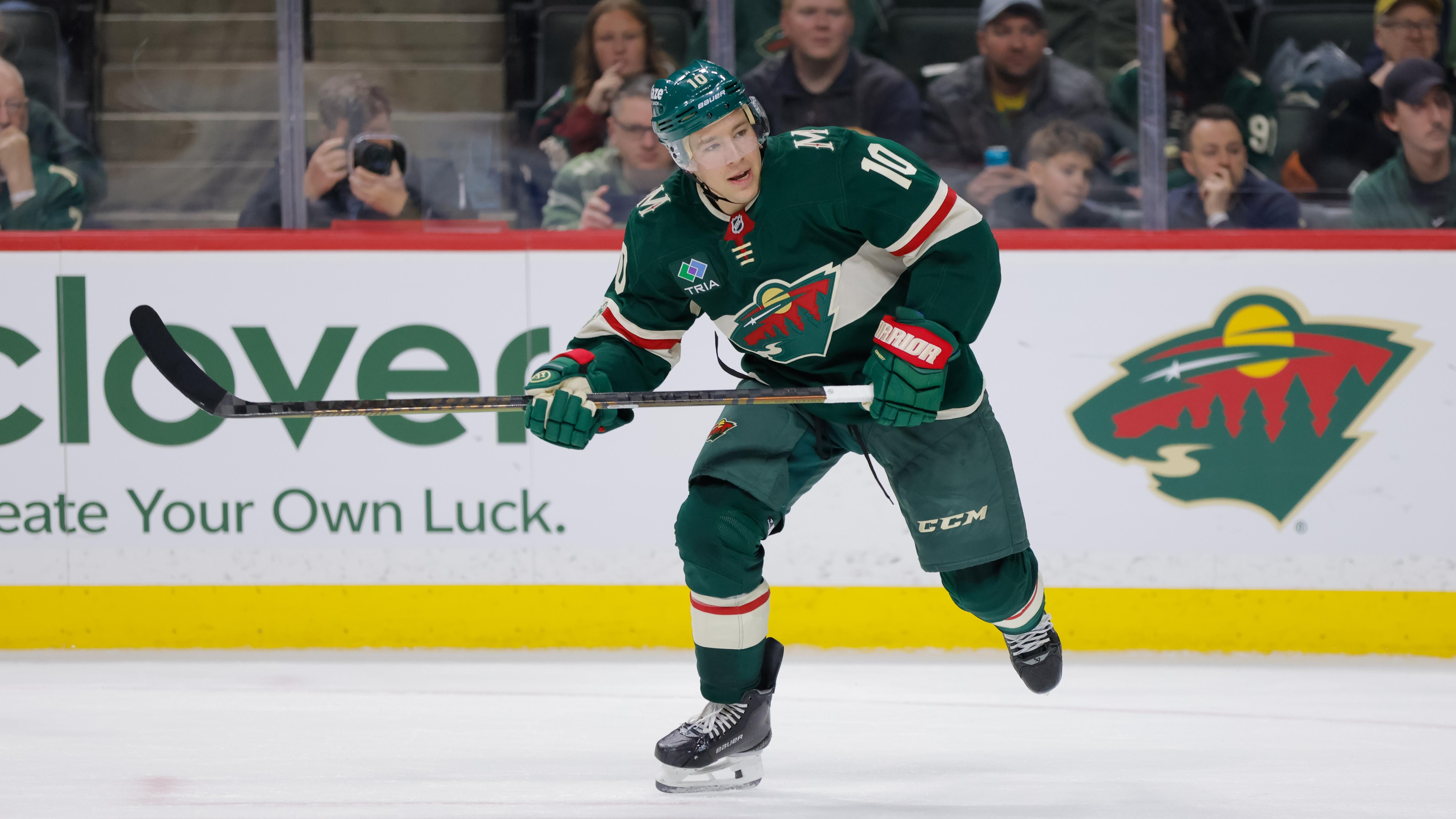 NHL: MAR 10 Mammoth at Wild