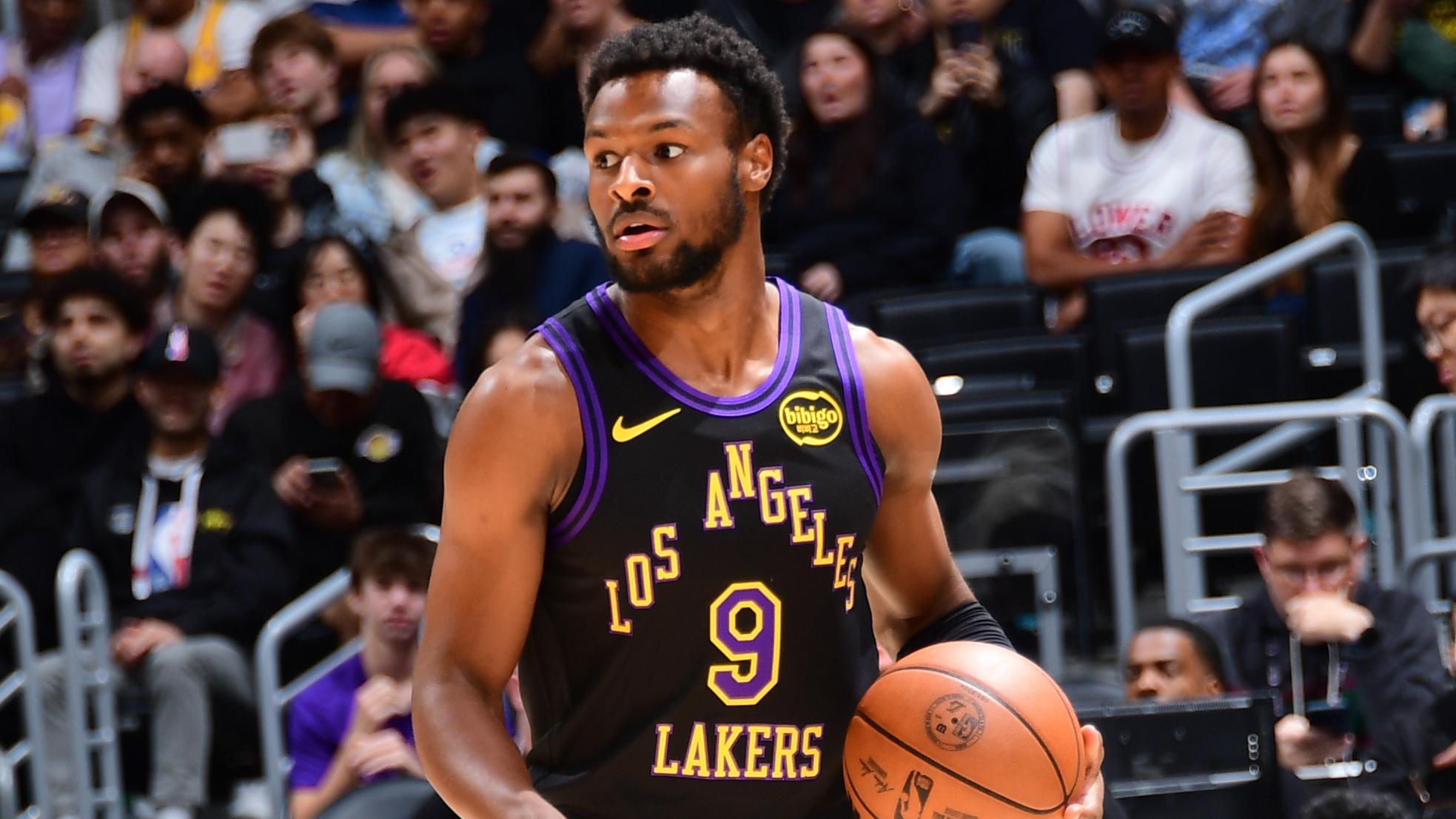 Bronny James Reflects on Journey Amid Expanded Lakers Role, 'A Dream Come True'