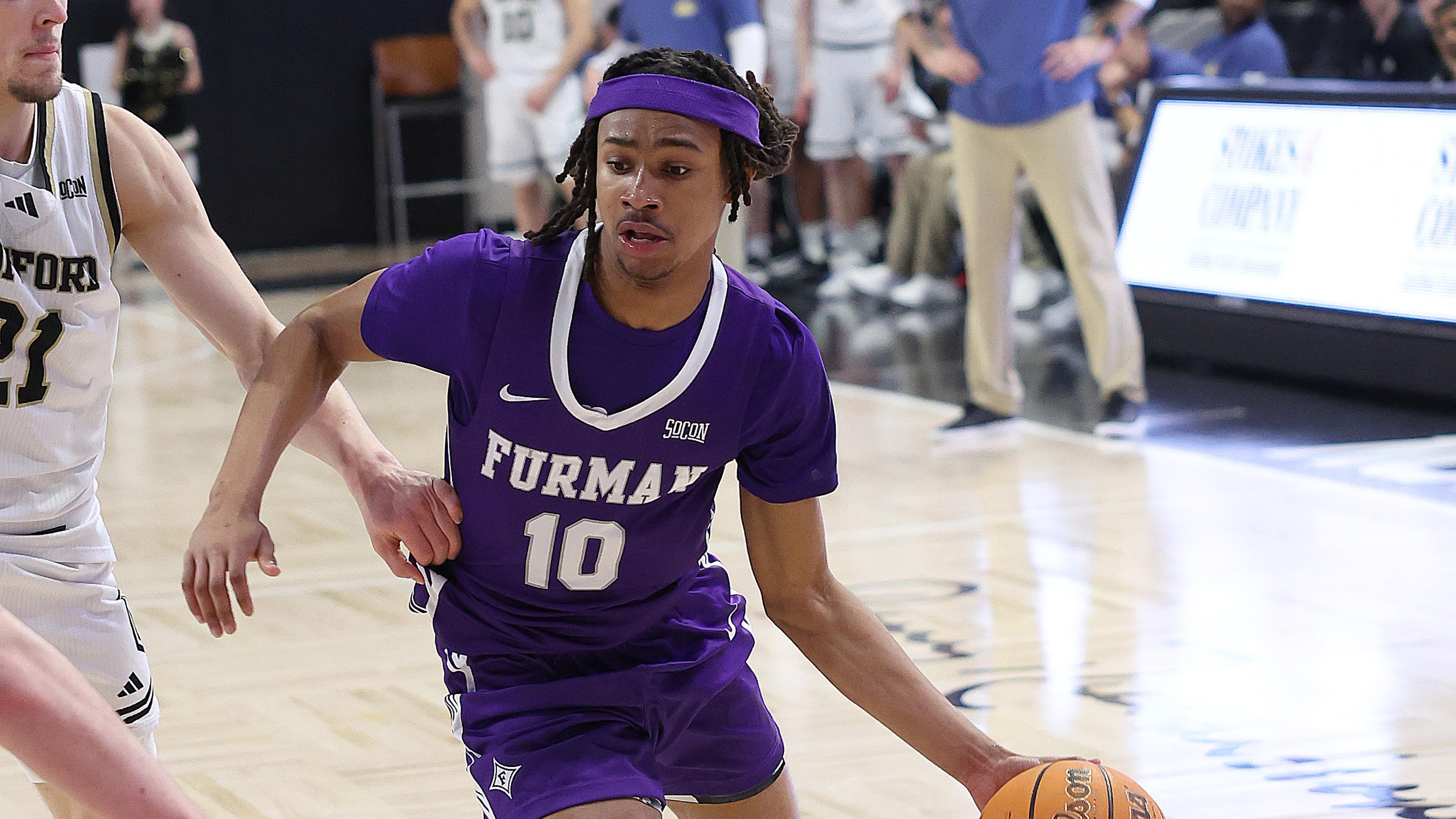 COLLEGE BASKETBALL: FEB 21 Furman at Wofford