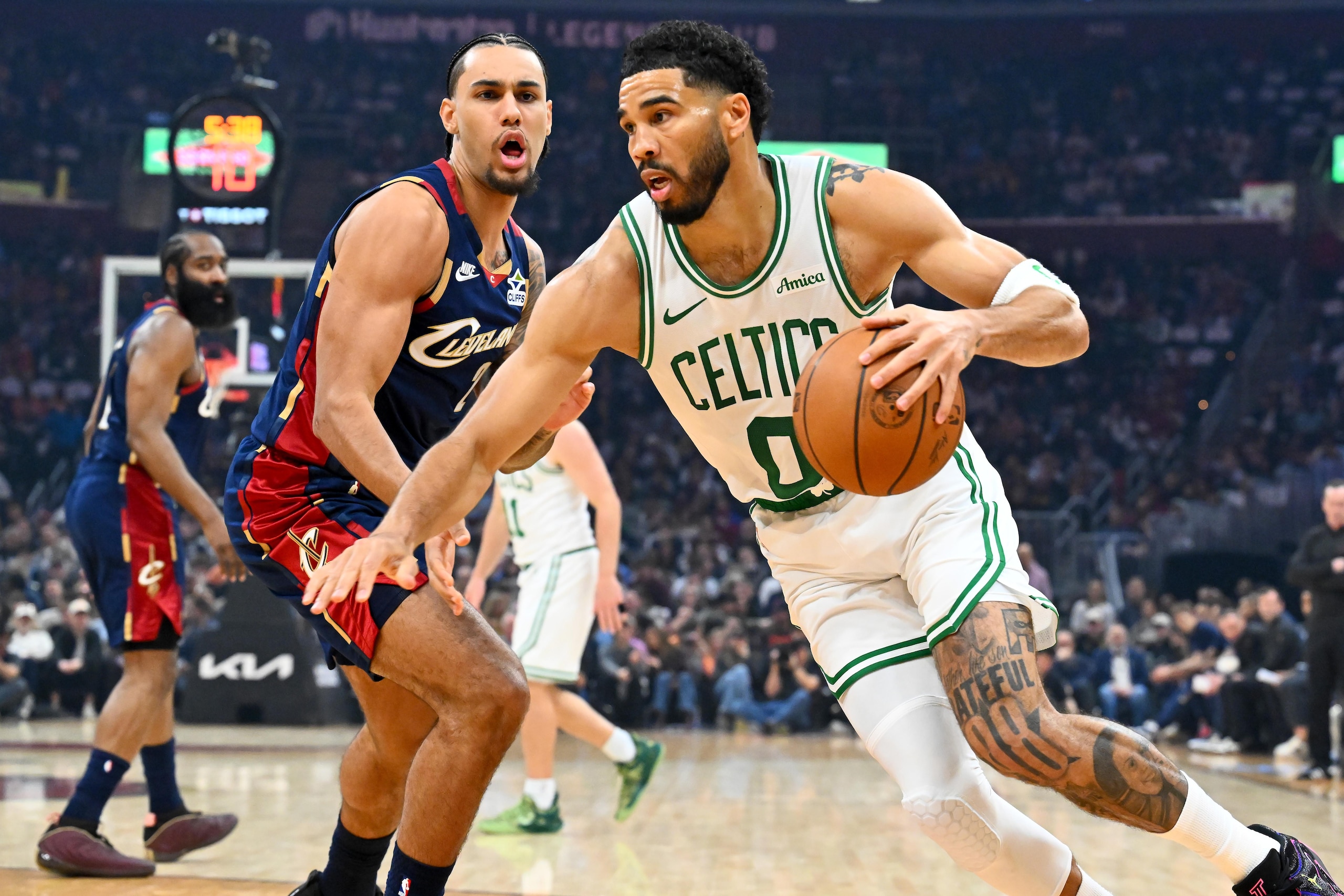 Boston Celtics v Cleveland Cavaliers Boston Celtics v Cleveland Cavaliers