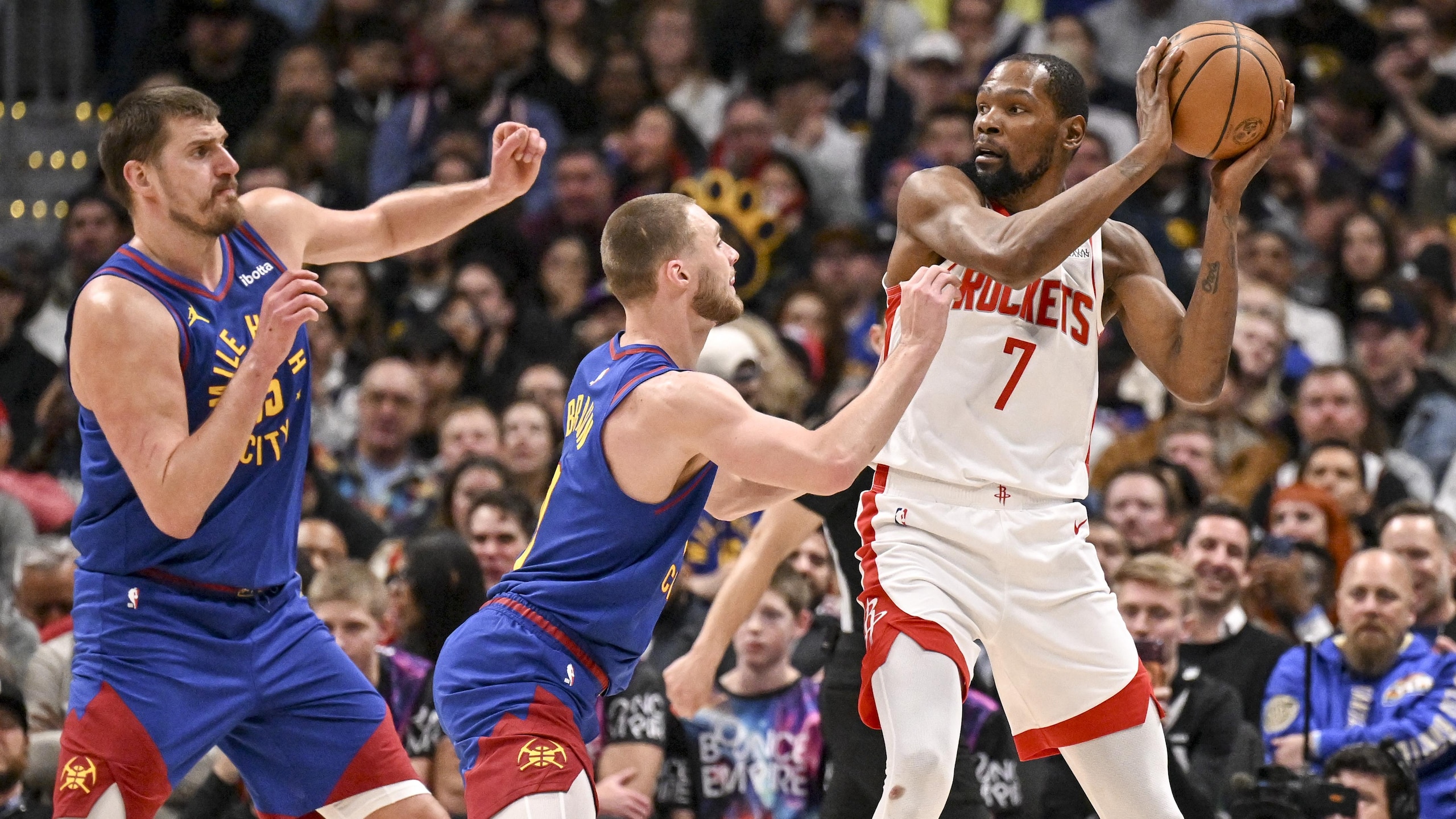 DENVER NUGGETS VS HOUSTON ROCKETS, NBA