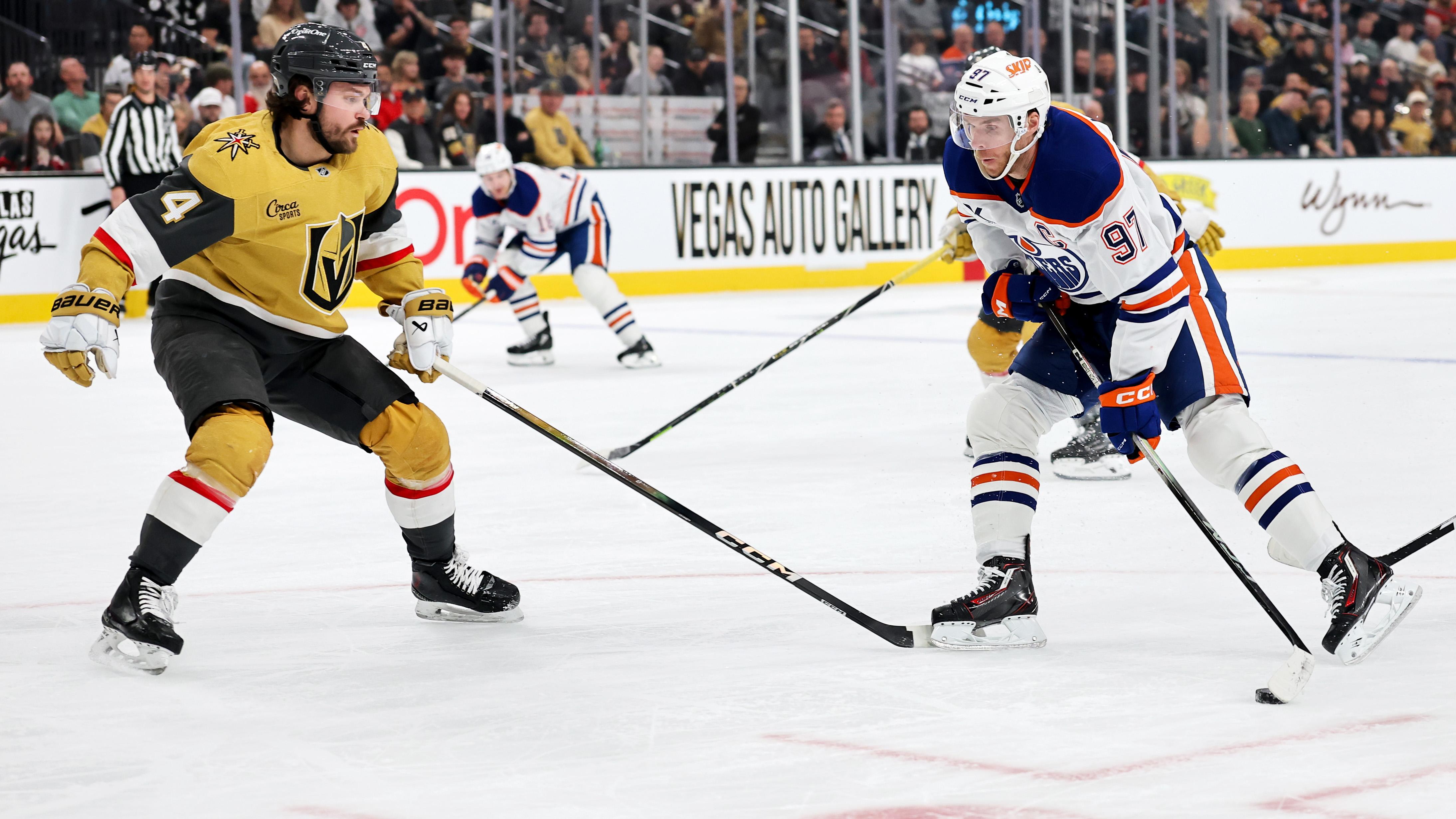 Edmonton Oilers v Vegas Golden Knights