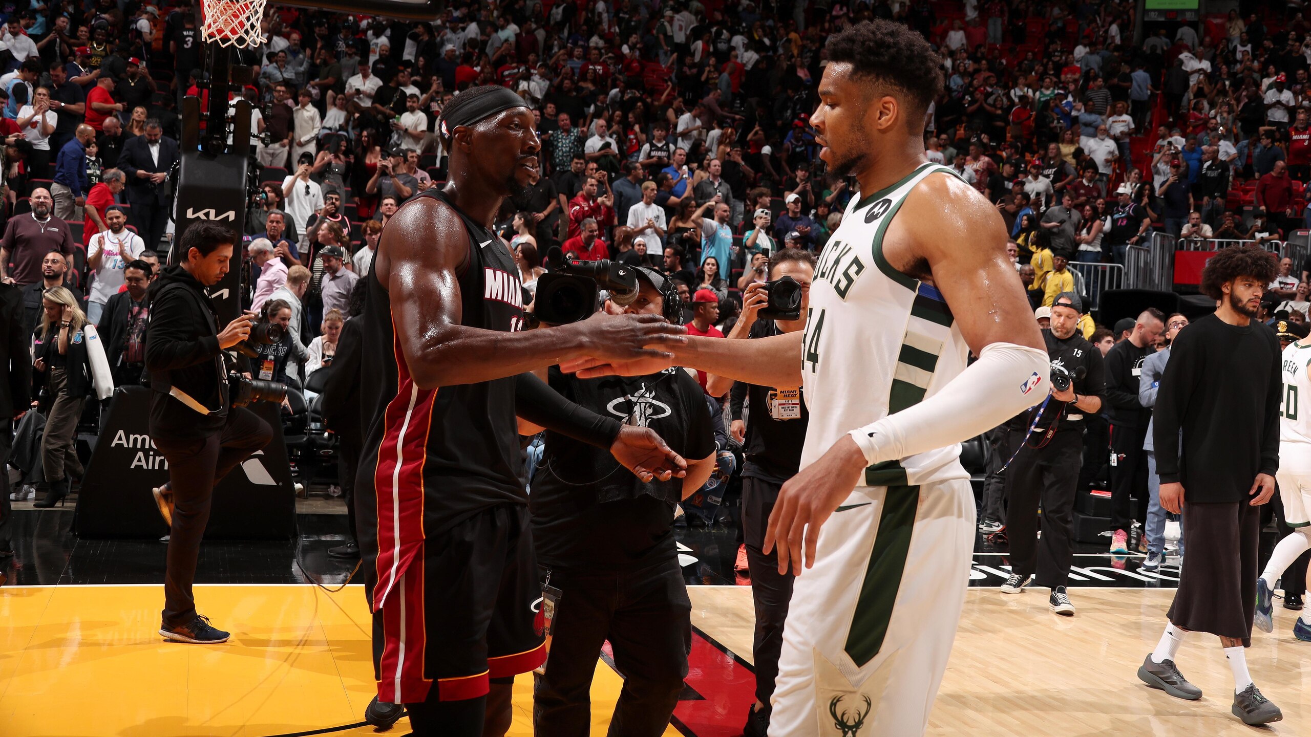 Milwaukee Bucks v Miami Heat