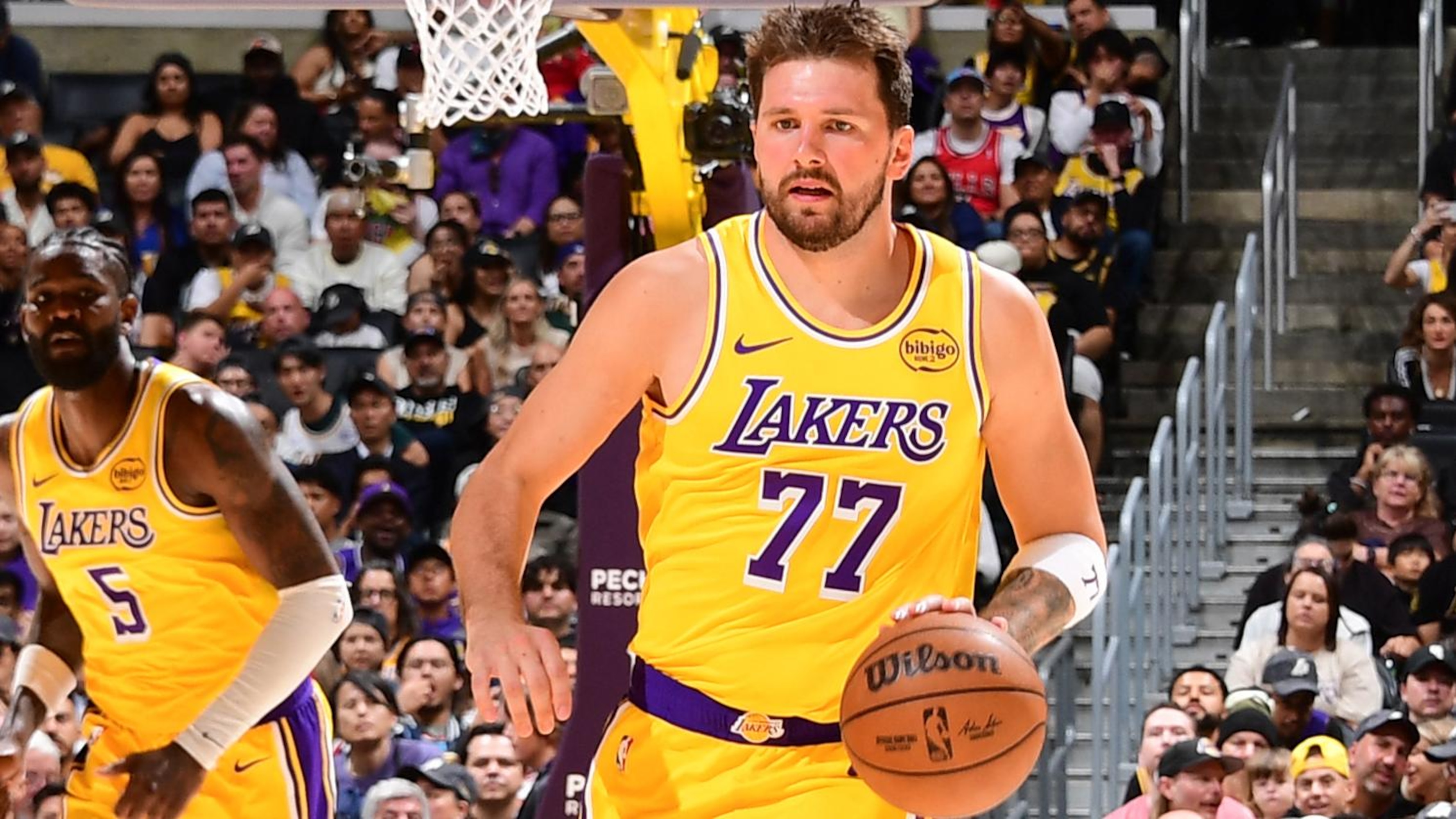 Luka Doncic Calls Out 'Not Very Nice' Matas Buzelis for Trash Talk in Lakers' Win over Bulls