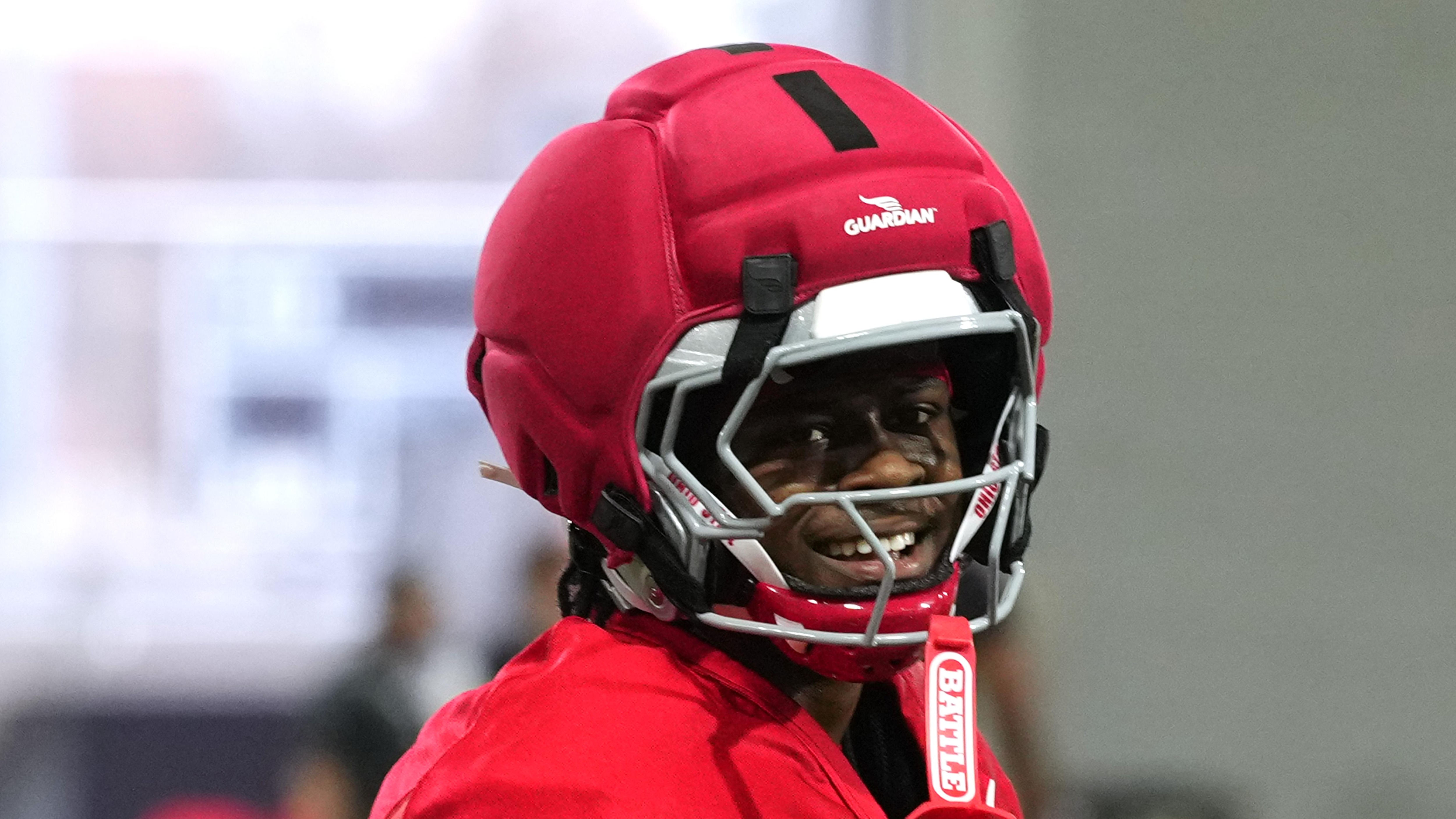 Ohio State Spring Practice And Press Conference