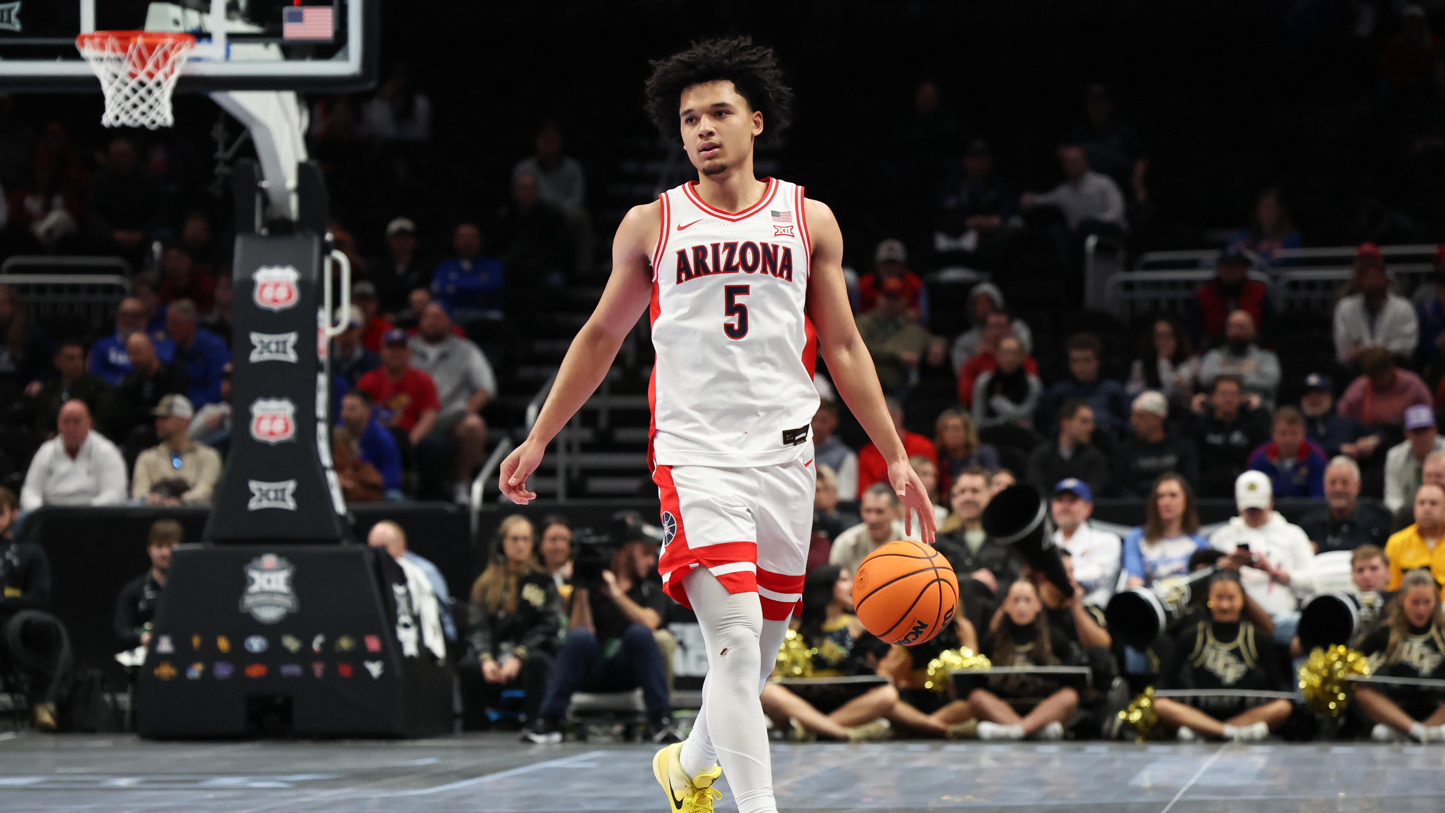 COLLEGE BASKETBALL: MAR 12 Big 12 Tournament UCF at Arizona Wildcats