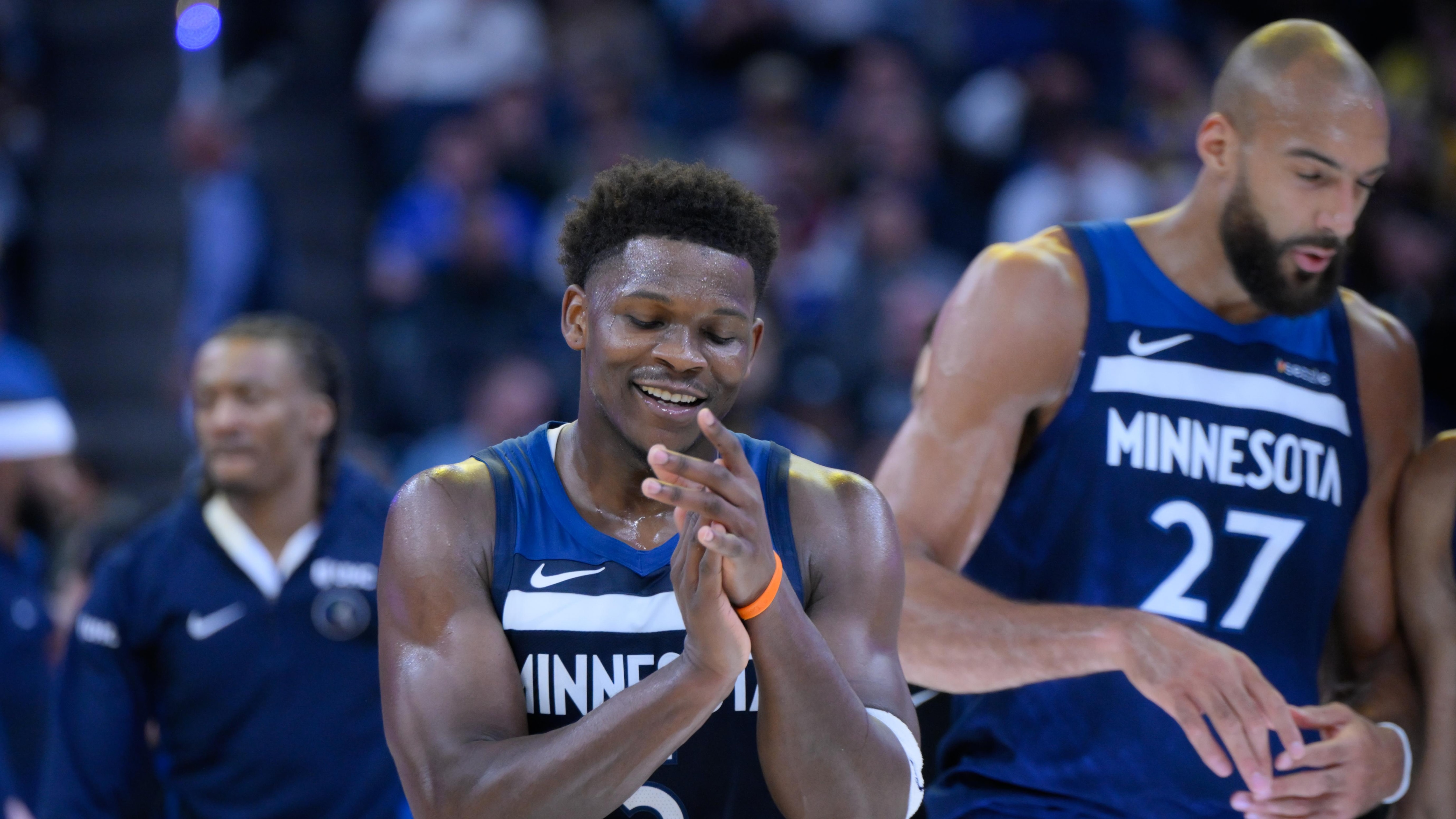 NBA: Minnesota Timberwolves vs Golden State Warriors in San Francisco