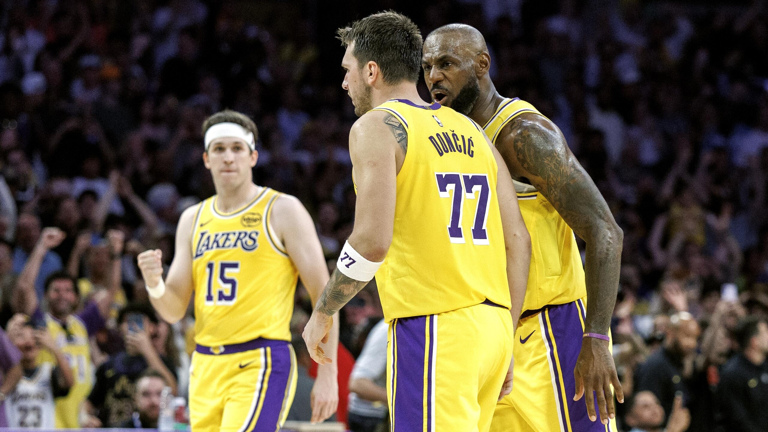 Lakers vs Denver in Los Angeles, CA. Lakers vs Denver in Los Angeles, CA.