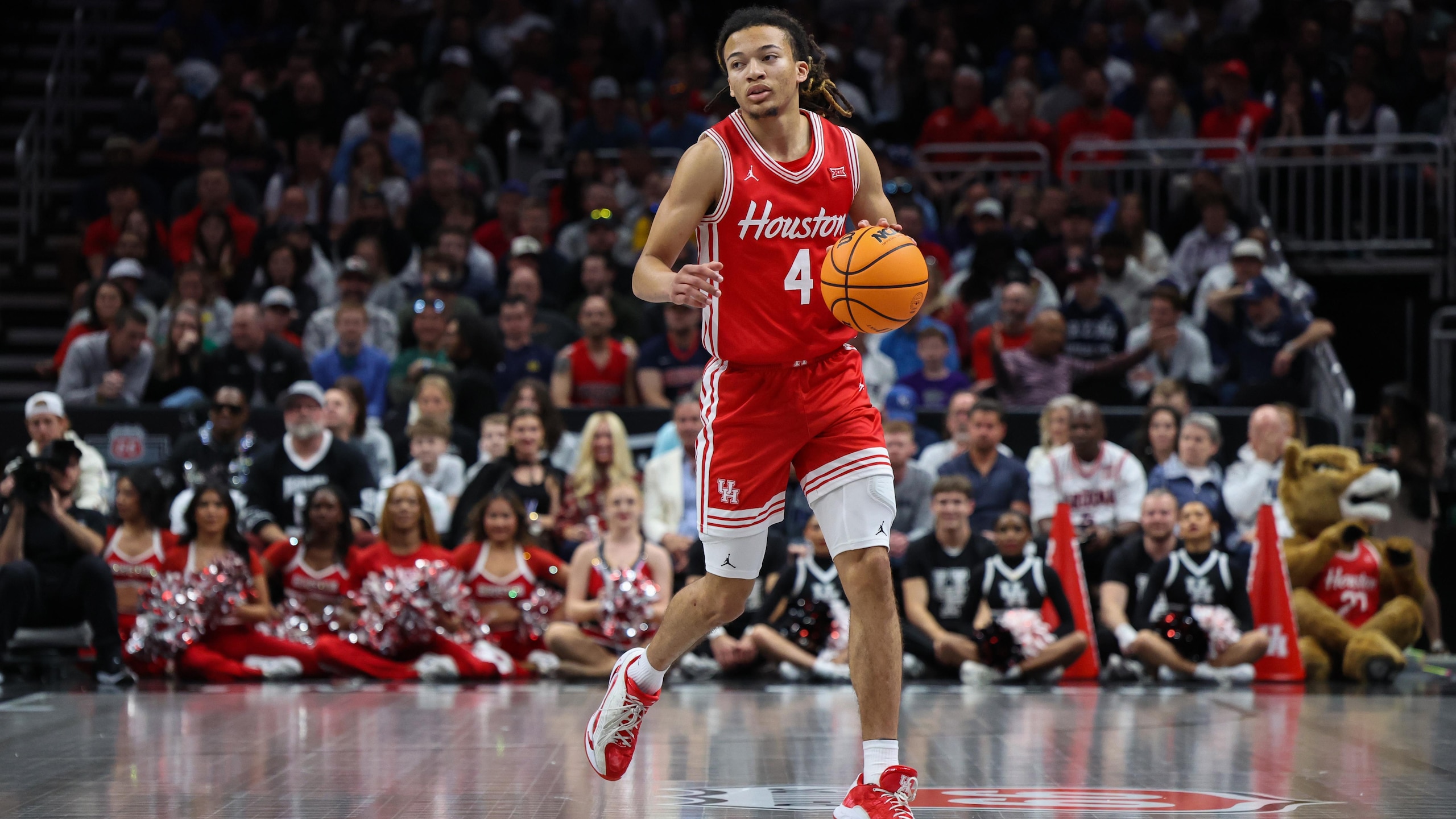 COLLEGE BASKETBALL: MAR 14 Big 12 Tournament Houston vs Arizona