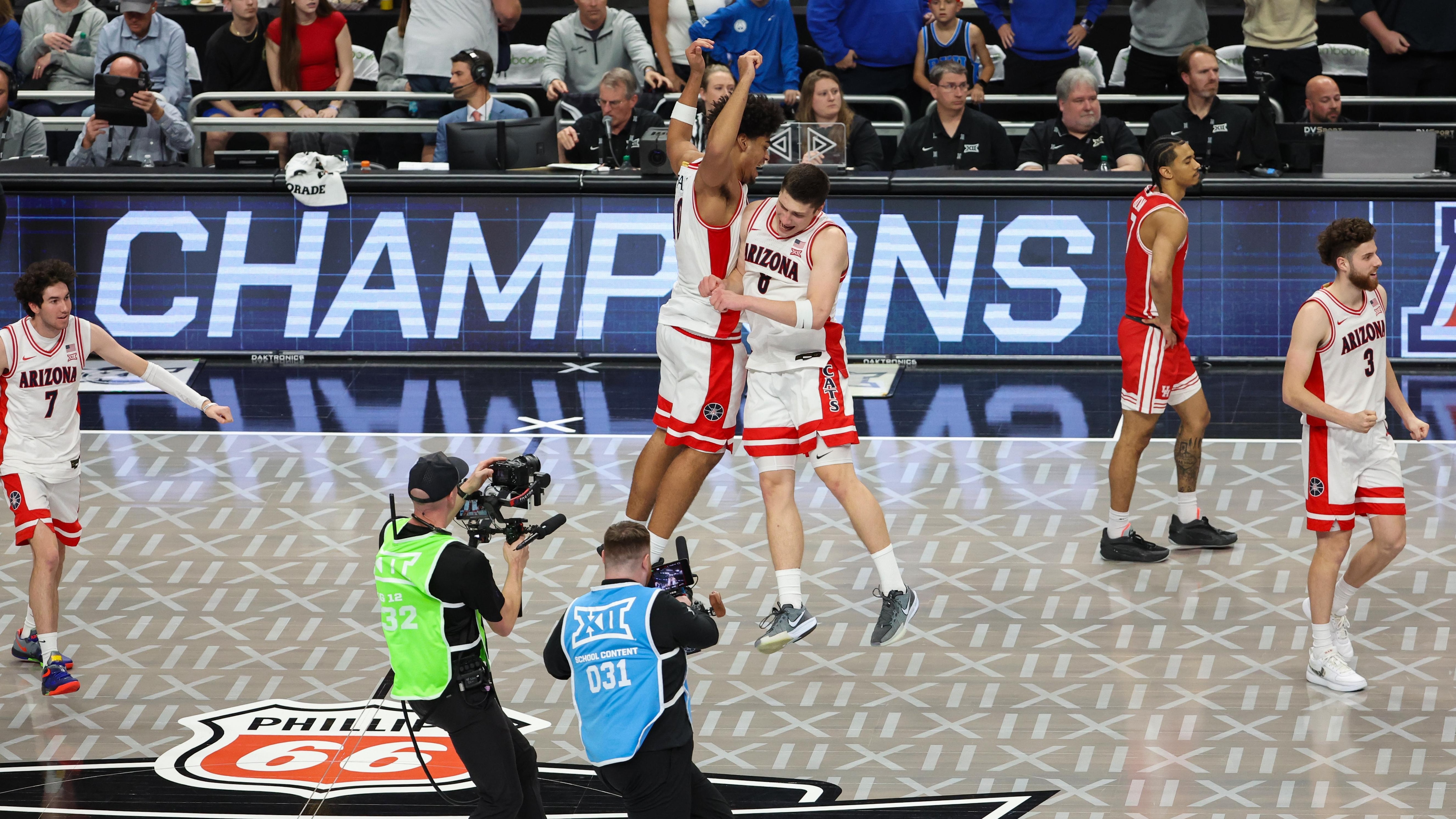 COLLEGE BASKETBALL: MAR 14 Big 12 Tournament Houston vs Arizona