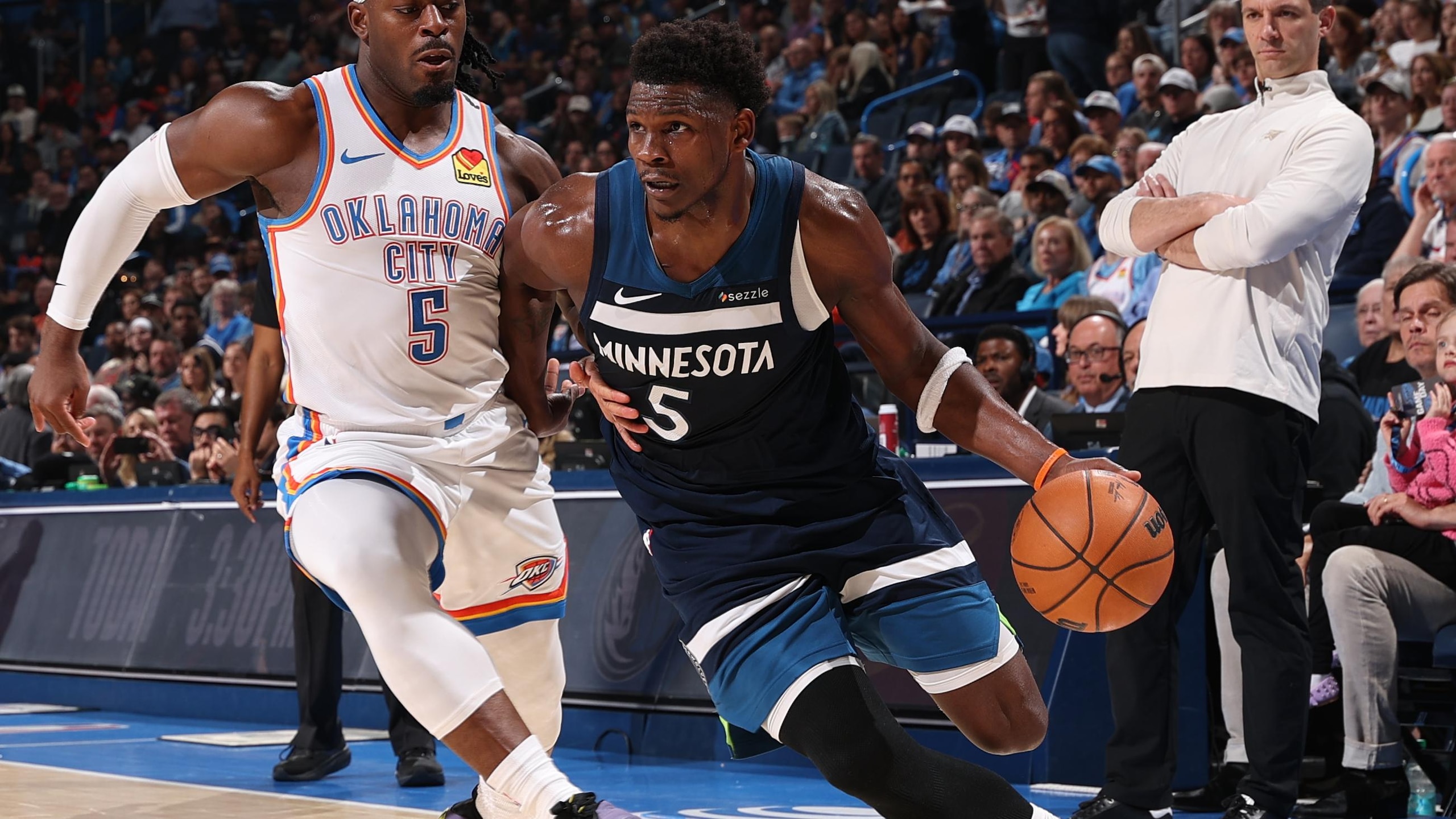 Minnesota TImberwolves v Oklahoma City Thunder