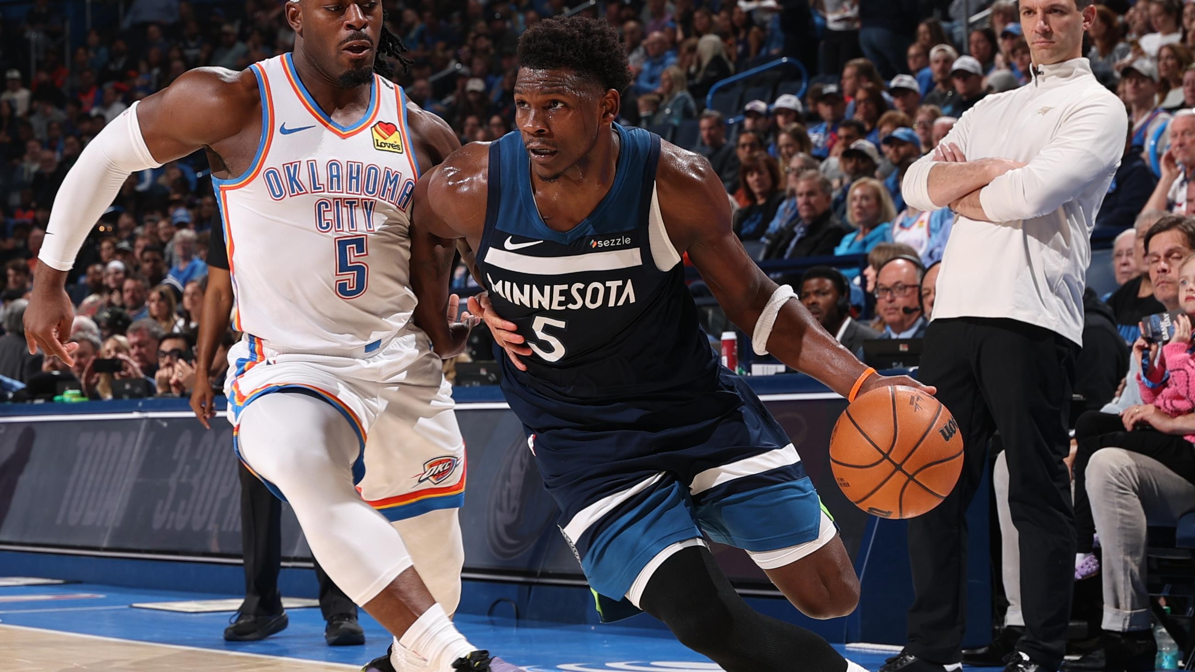 Minnesota TImberwolves v Oklahoma City Thunder