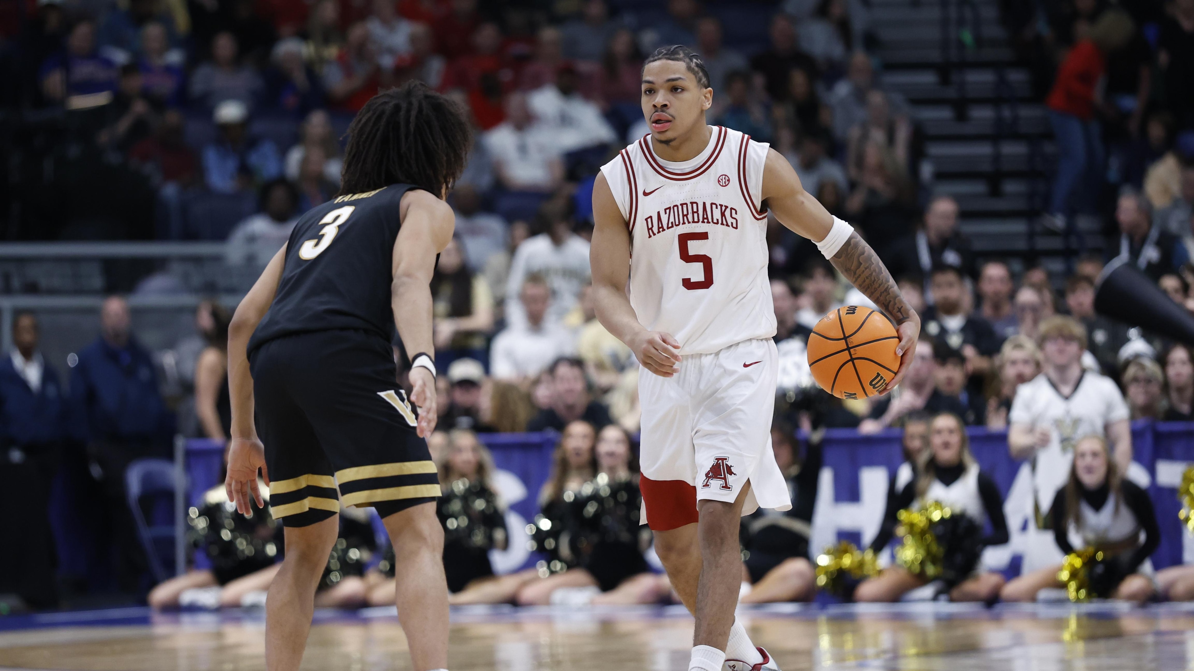 COLLEGE BASKETBALL: MAR 15 SEC Tournament - Vanderbilt vs Arkansas