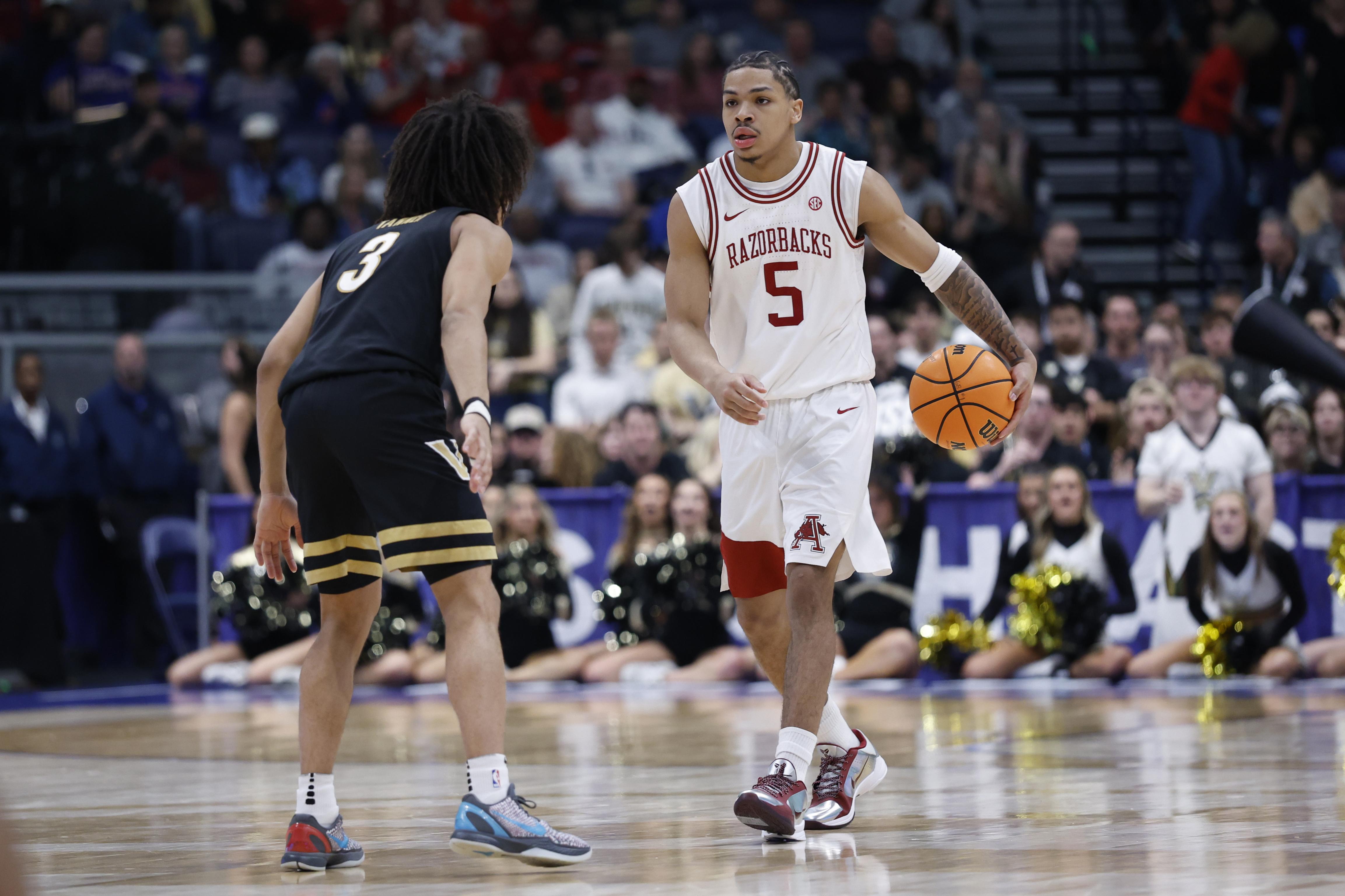COLLEGE BASKETBALL: MAR 15 SEC Tournament - Vanderbilt vs Arkansas