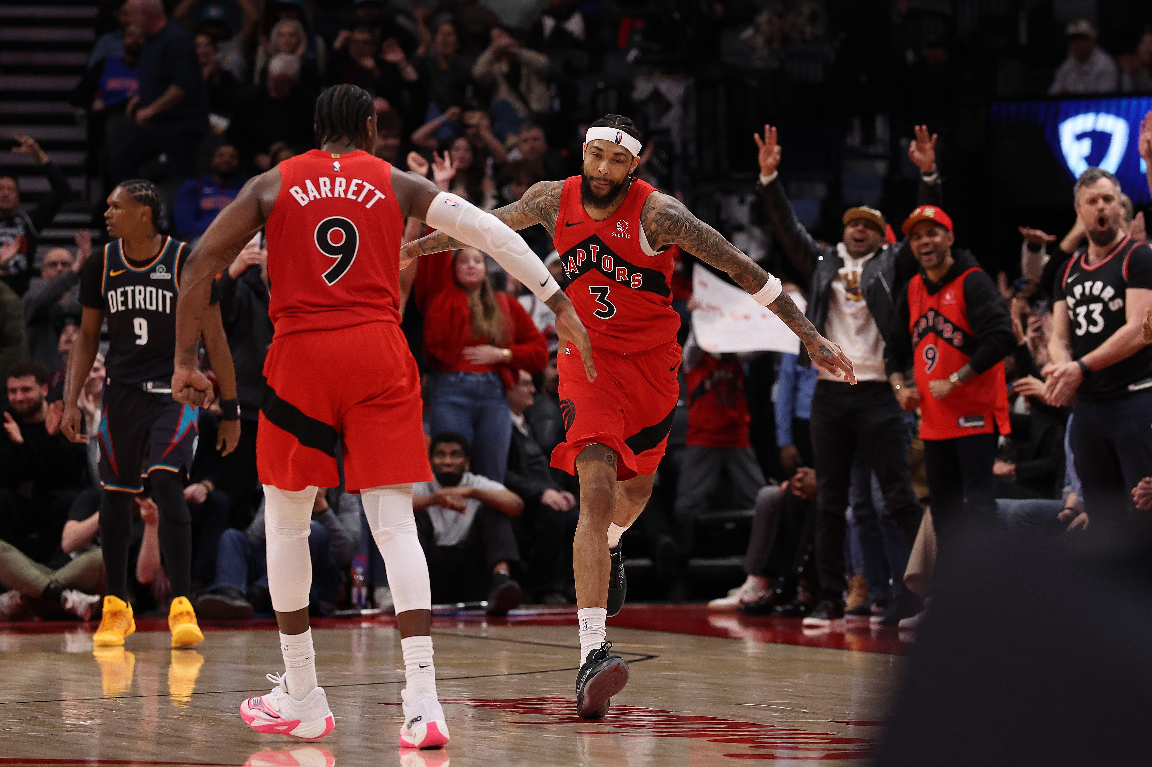 Toronto Raptors beat  the Detroit Pistons 119-108