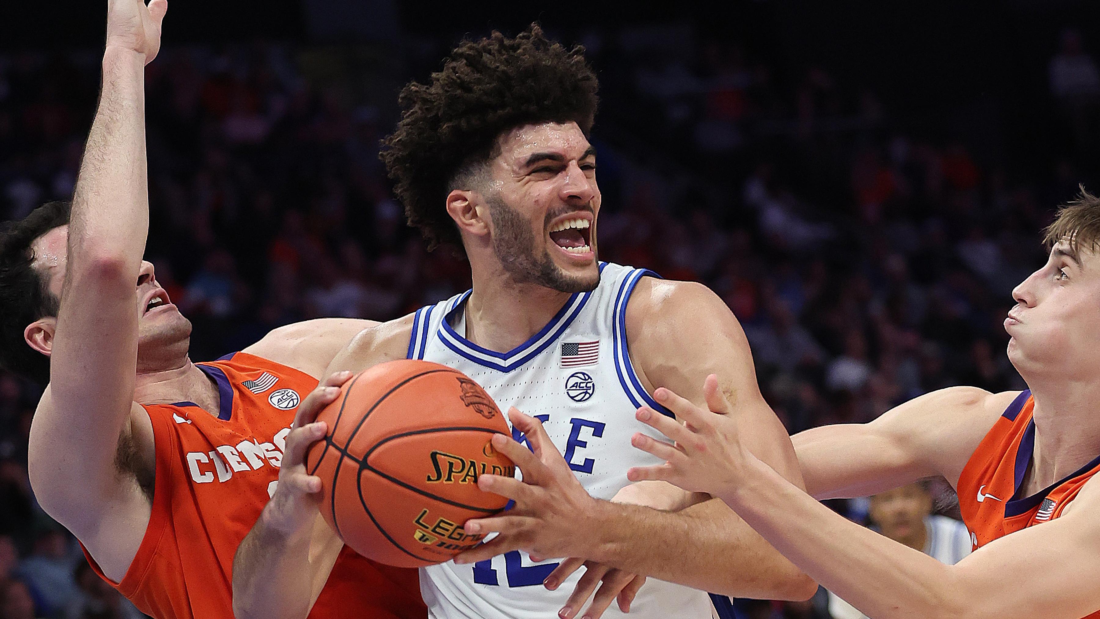 COLLEGE BASKETBALL: MAR 13 ACC TournamentClemson vs Duke