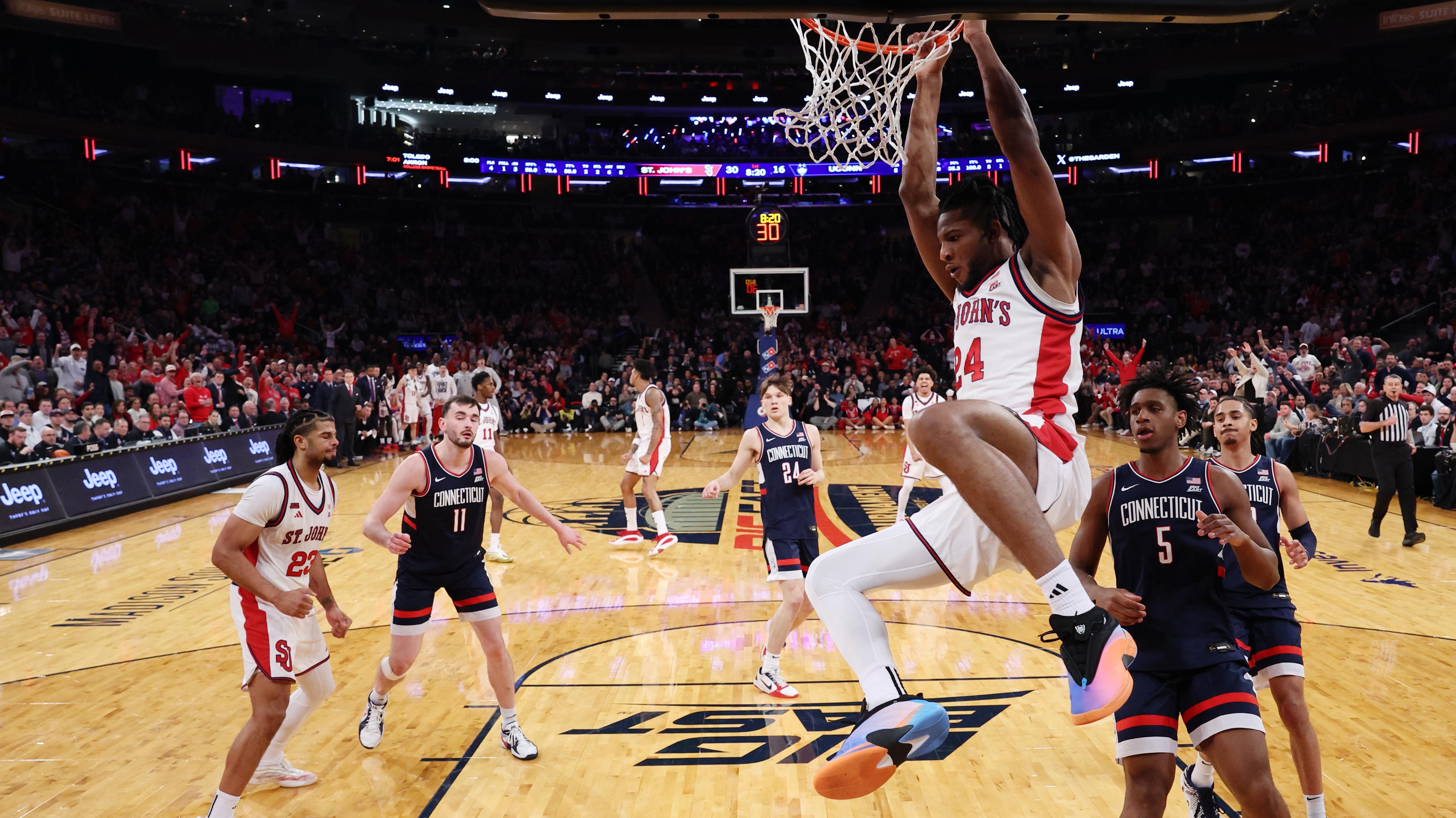 Connecticut Huskies v St. John's Red Storm
