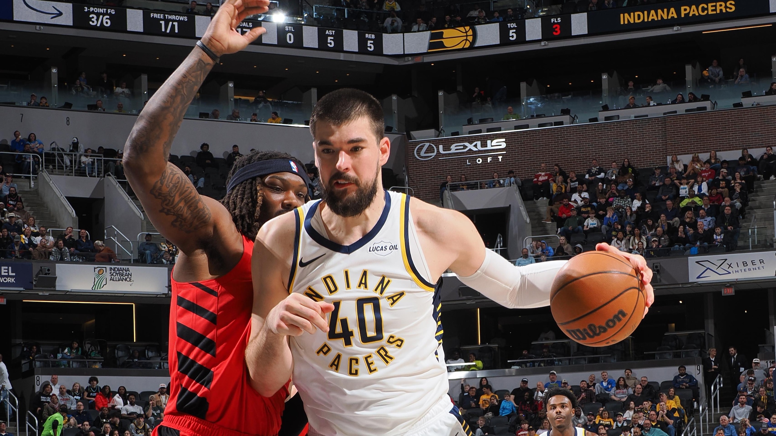 Portland Trail Blazers v Indiana Pacers Portland Trail Blazers v Indiana Pacers