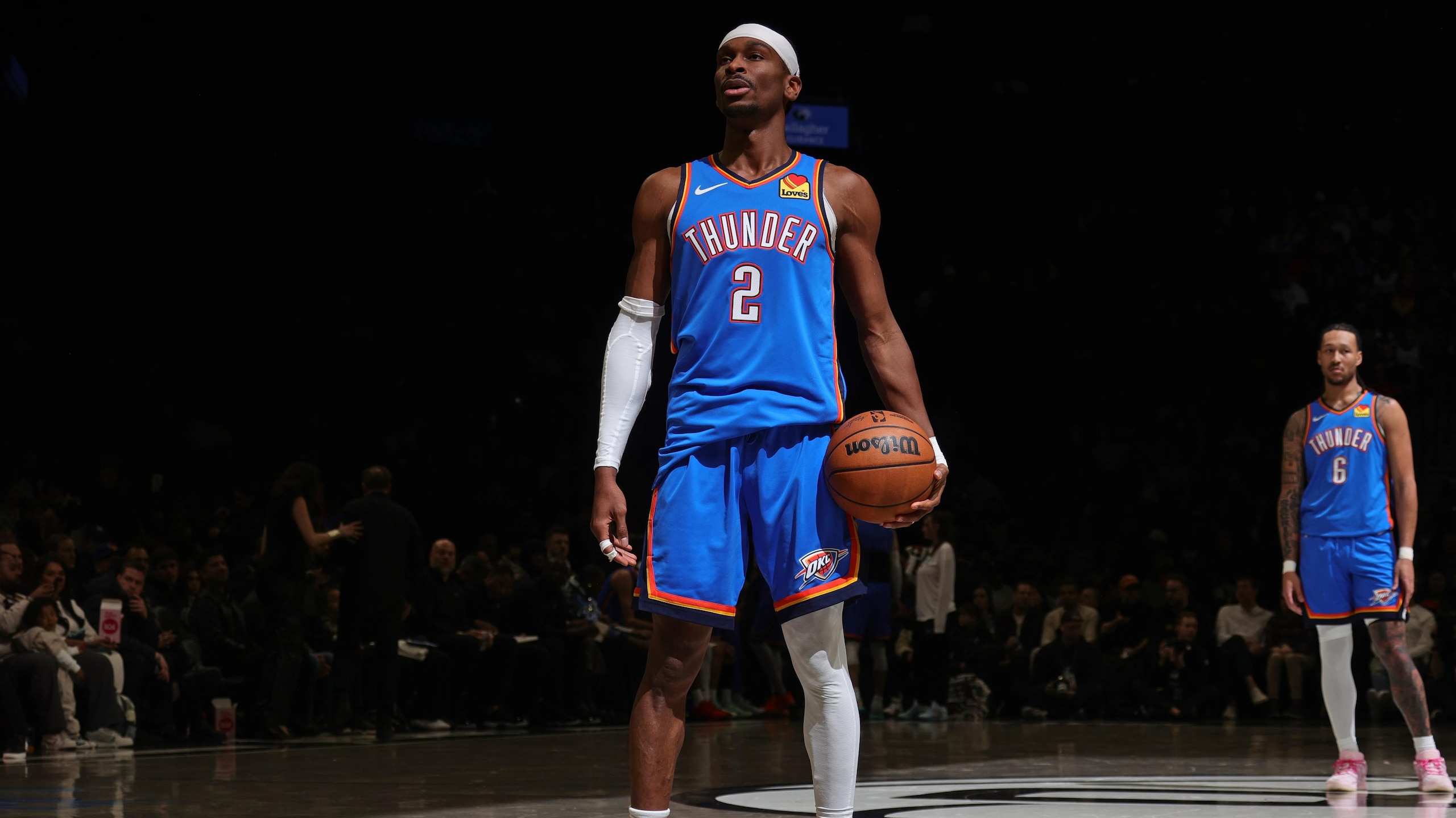 Oklahoma City Thunder v Brooklyn Nets