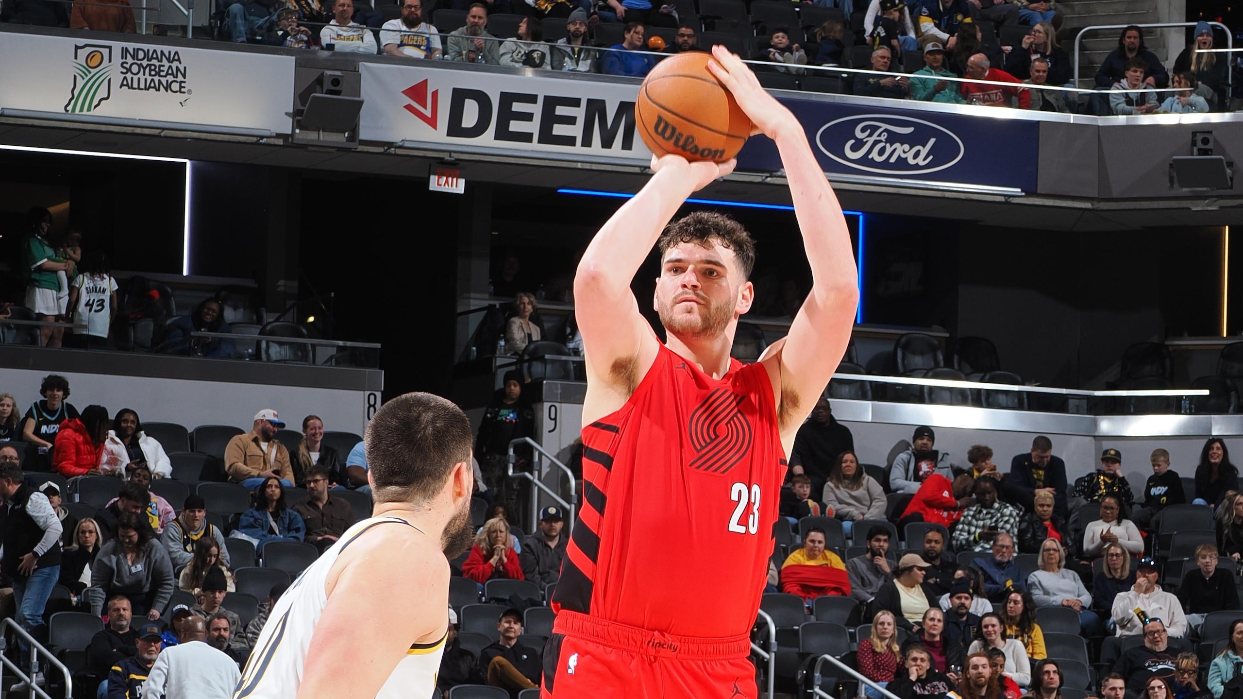 Portland Trail Blazers v Indiana Pacers Portland Trail Blazers v Indiana Pacers