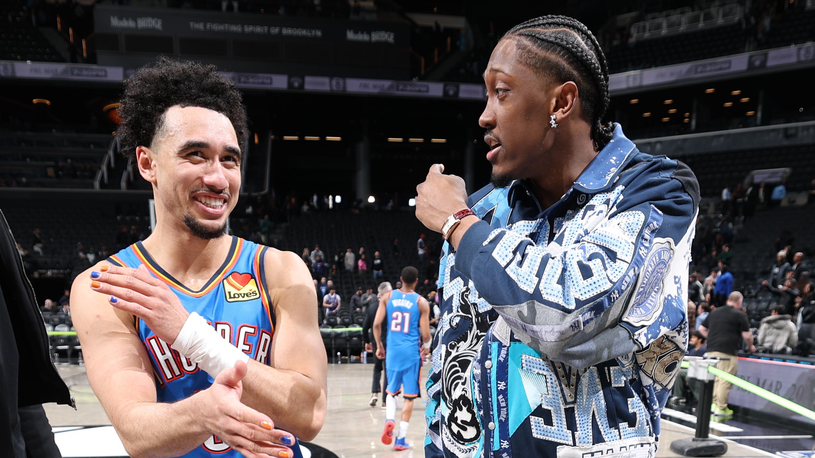 Oklahoma City Thunder v Brooklyn Nets