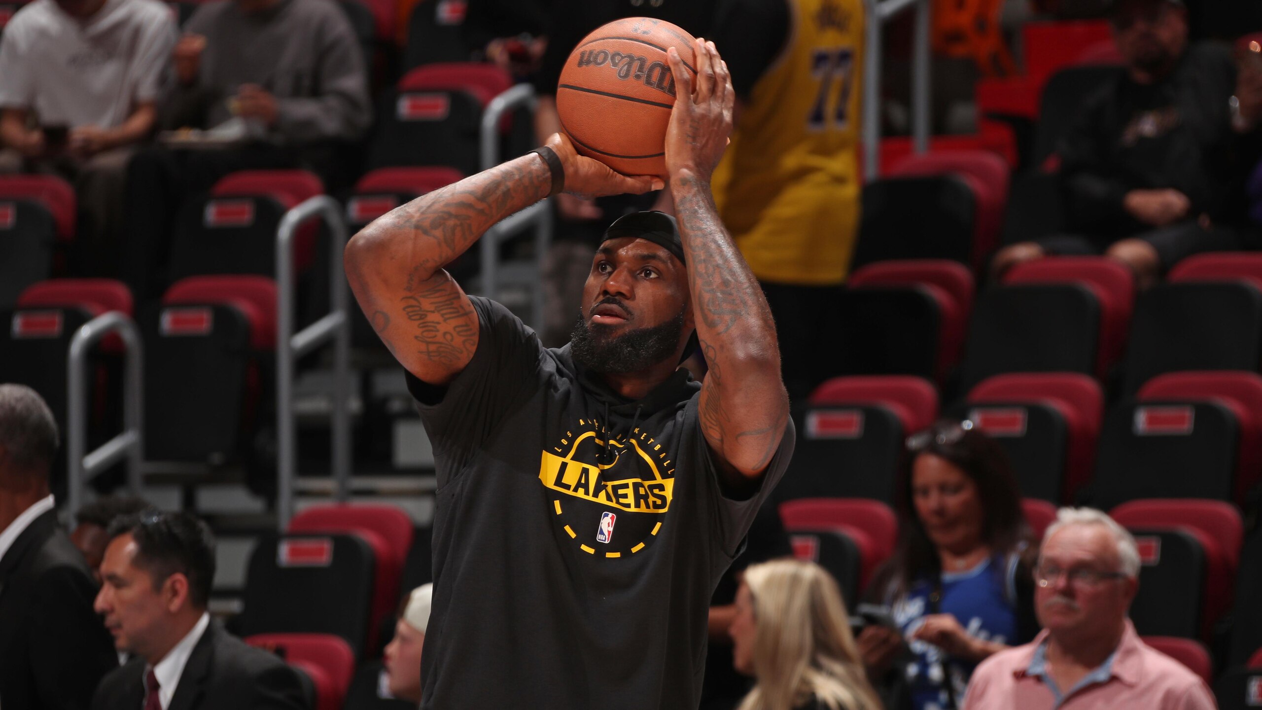 Los Angeles Lakers v Miami Heat