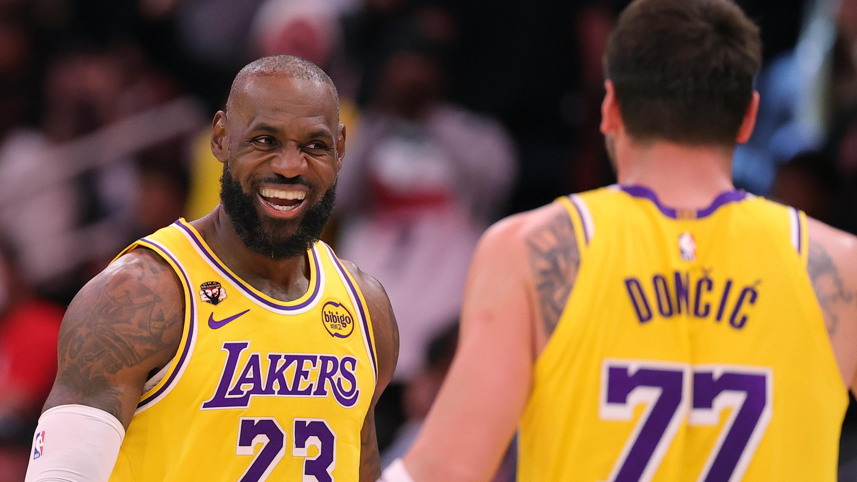 Luka Doncic and LeBron Power Lakers Past Rockets