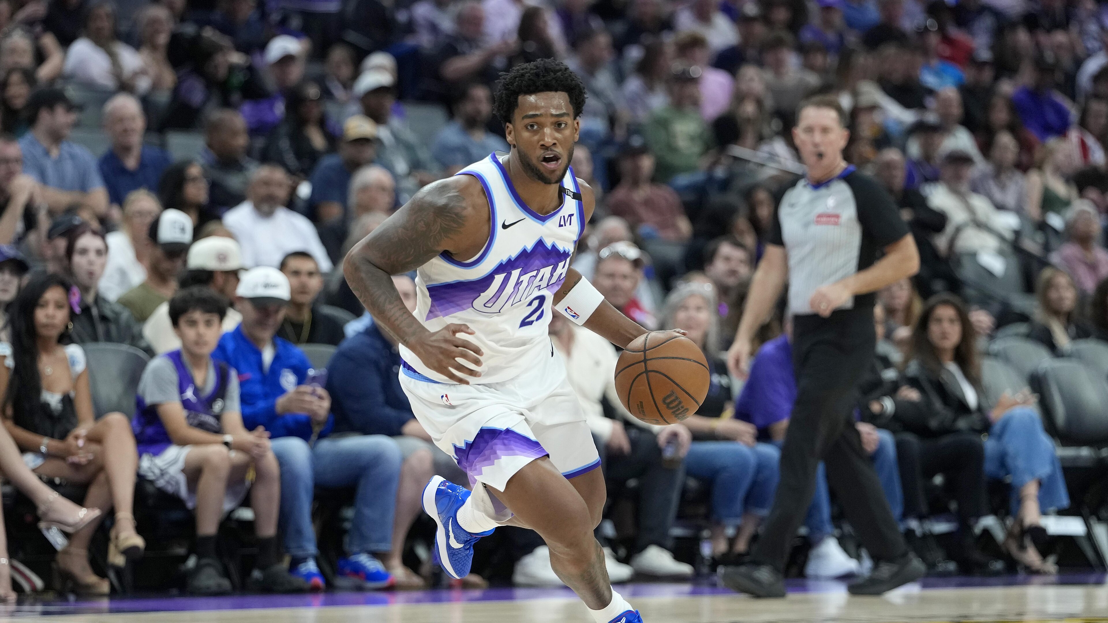 Utah Jazz v Sacramento Kings Utah Jazz v Sacramento Kings