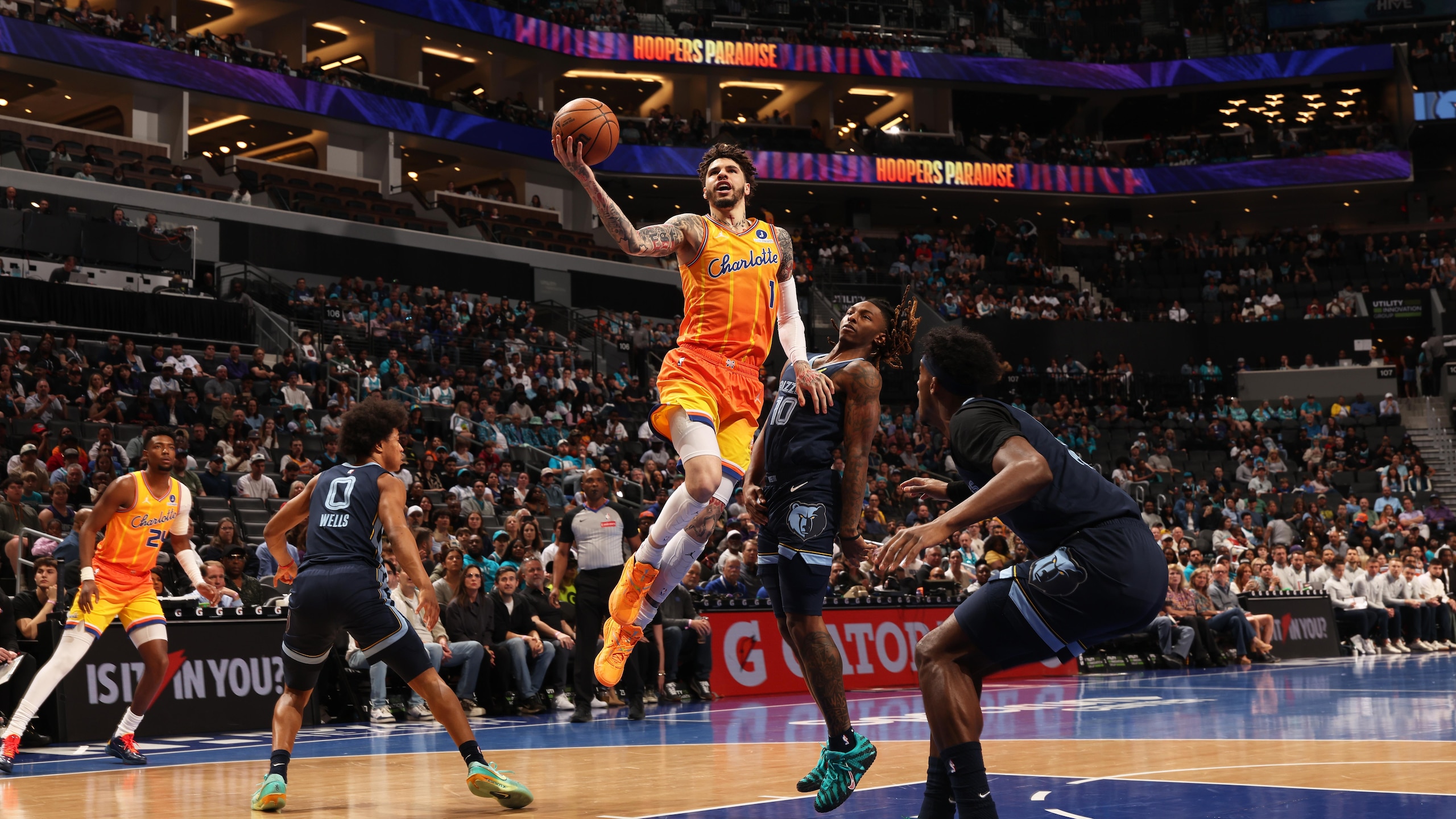 Memphis Grizzlies v Charlotte Hornets