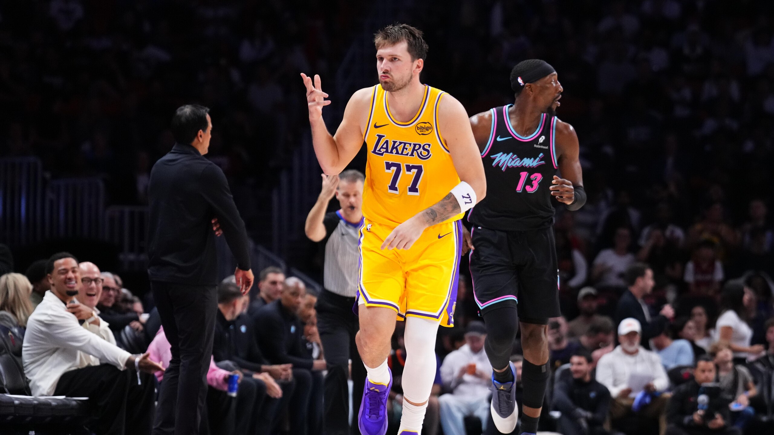 Los Angeles Lakers v Miami Heat
