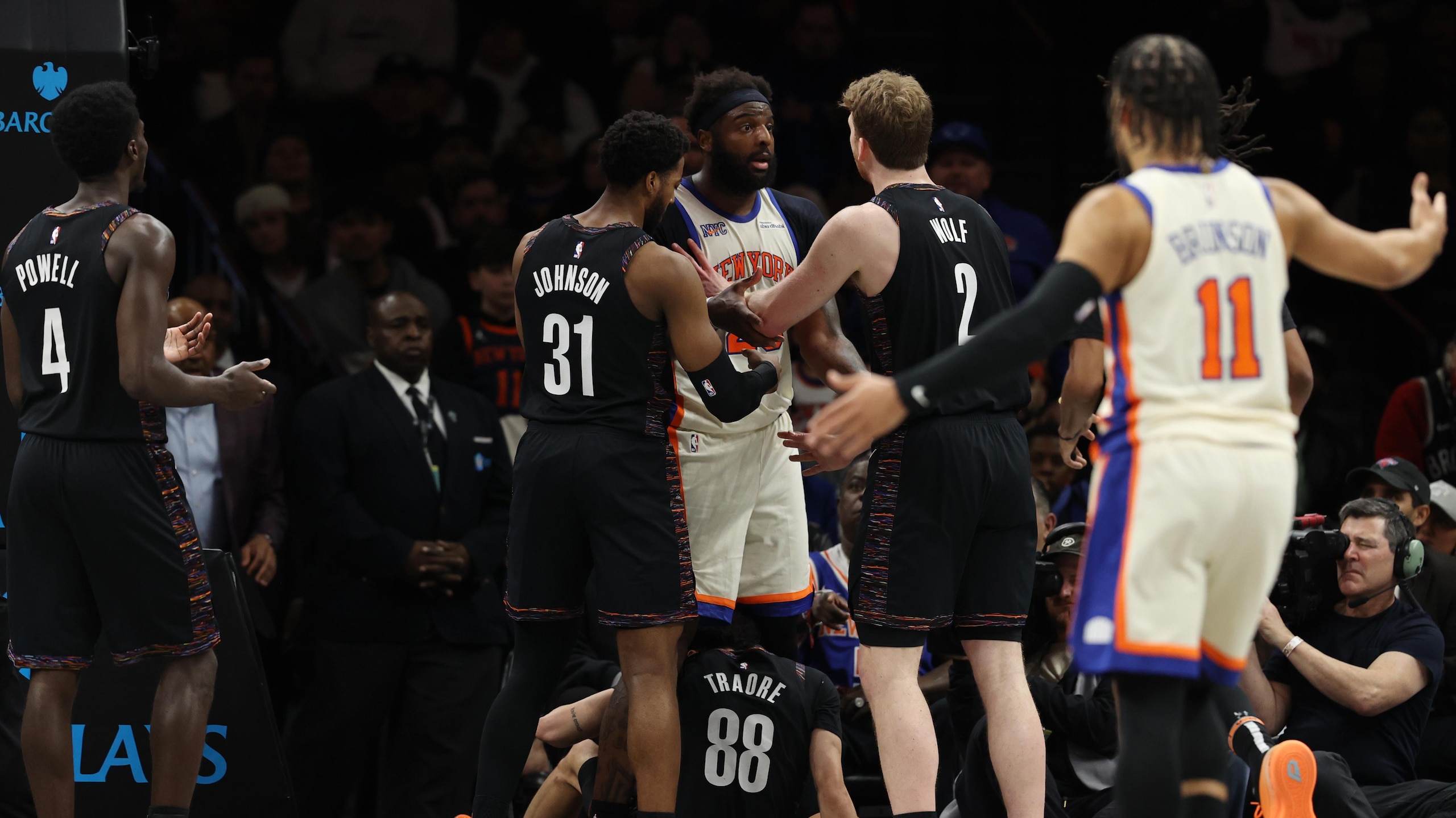 New York Knicks v Brooklyn Nets