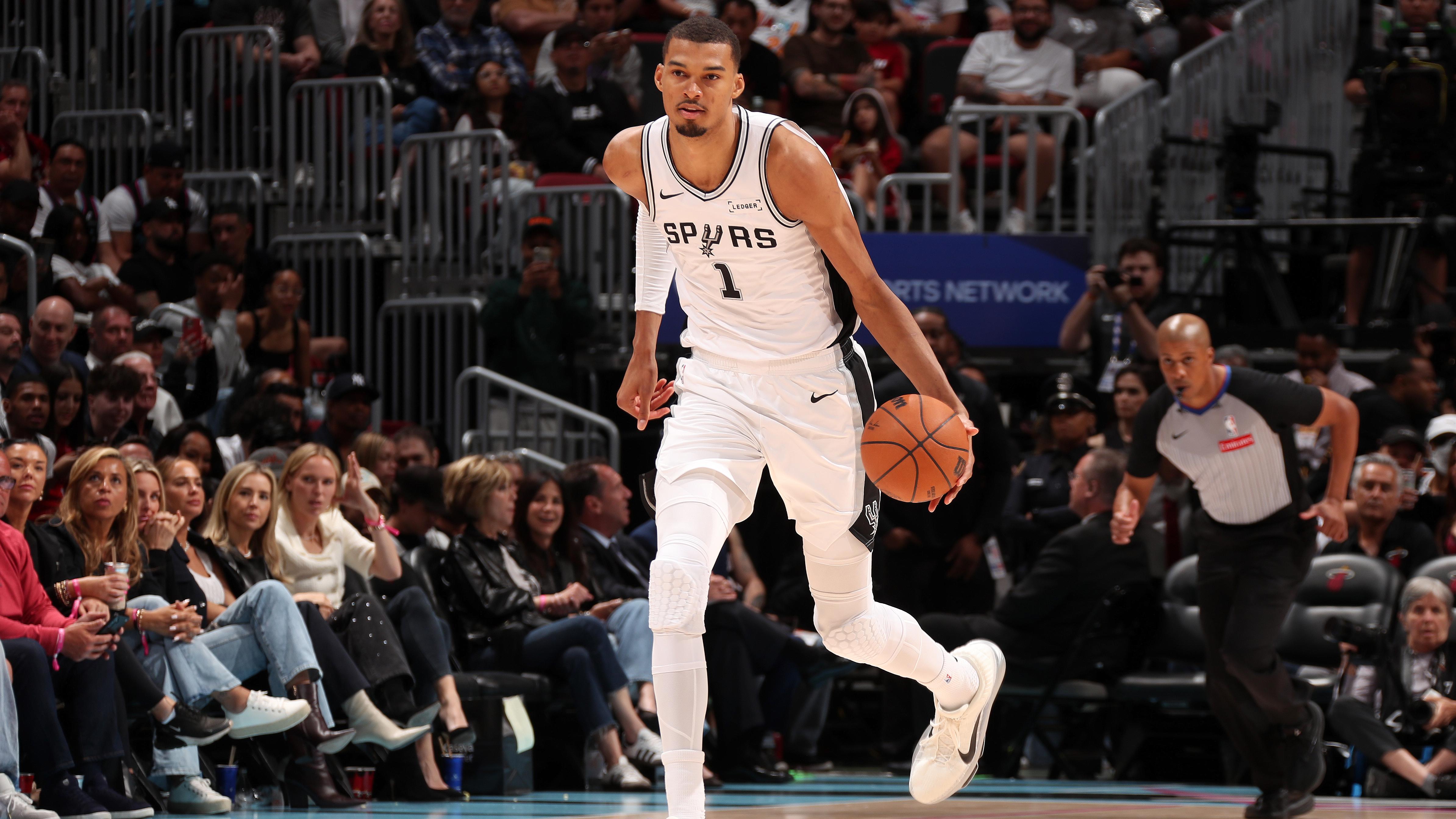 San Antonio Spurs v Miami Heat