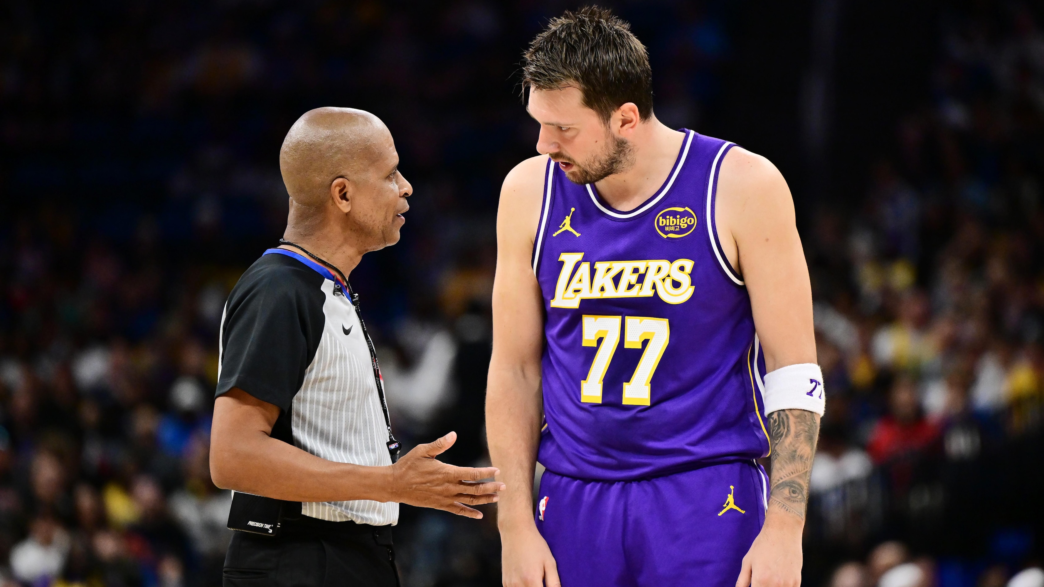 Luka Doncic's Technical Foul Rescinded by NBA After Bitadze Exchange, No Suspension for Lakers Star