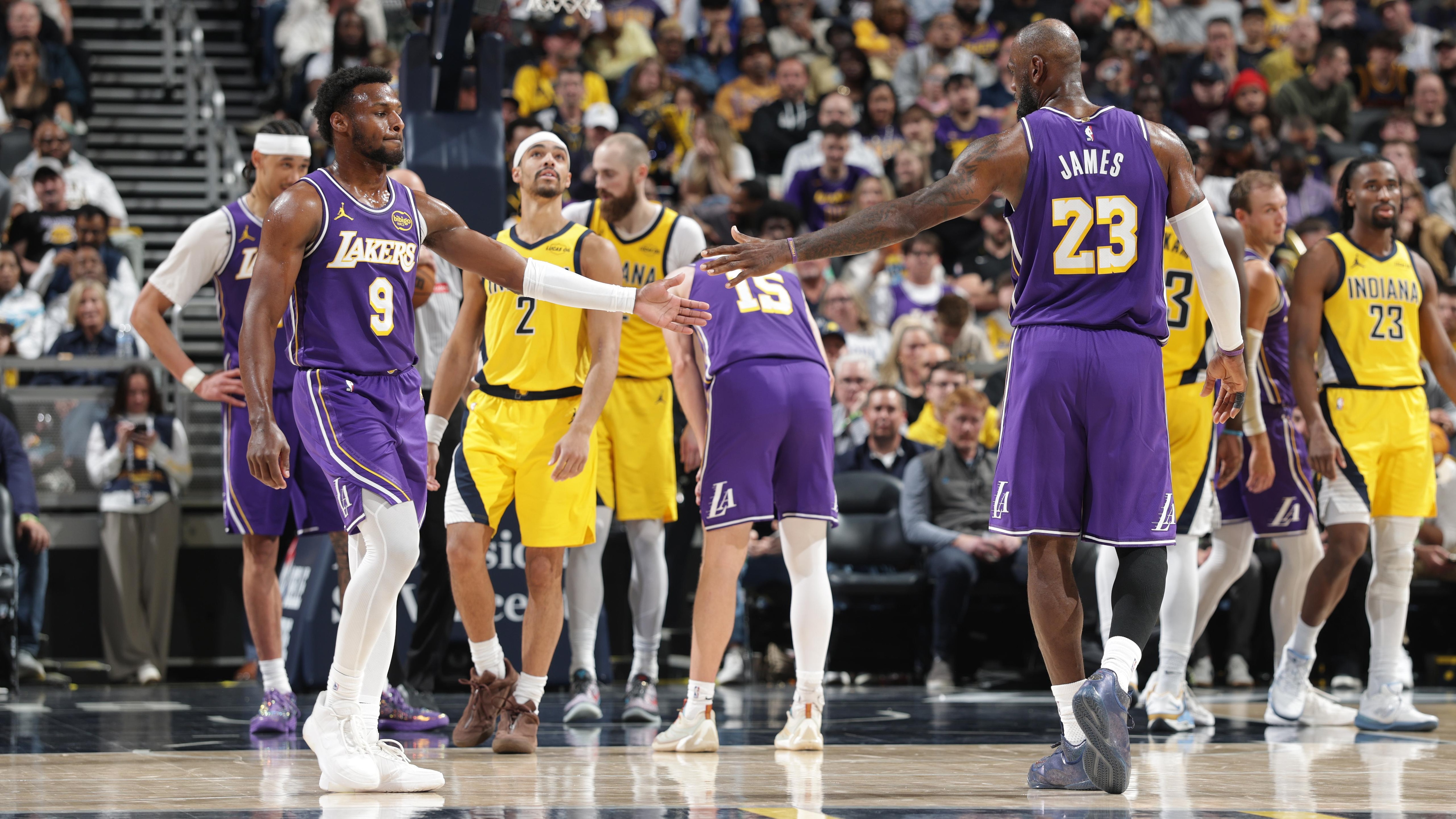 LeBron and Bronny Make NBA History LeBron and Bronny Make NBA History
