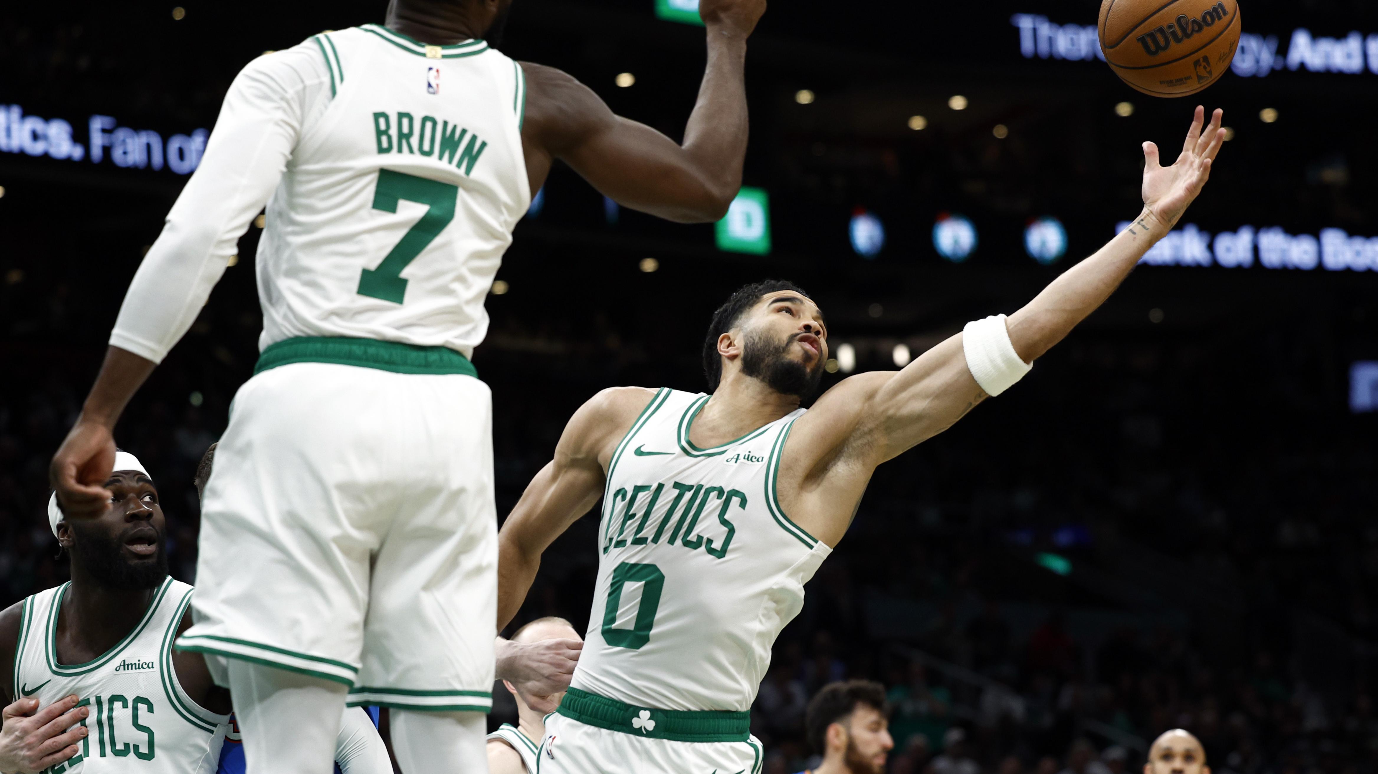 Jaylen Brown and the Celtics had a plan to beat the defending NBA champions, and it worked perfectly