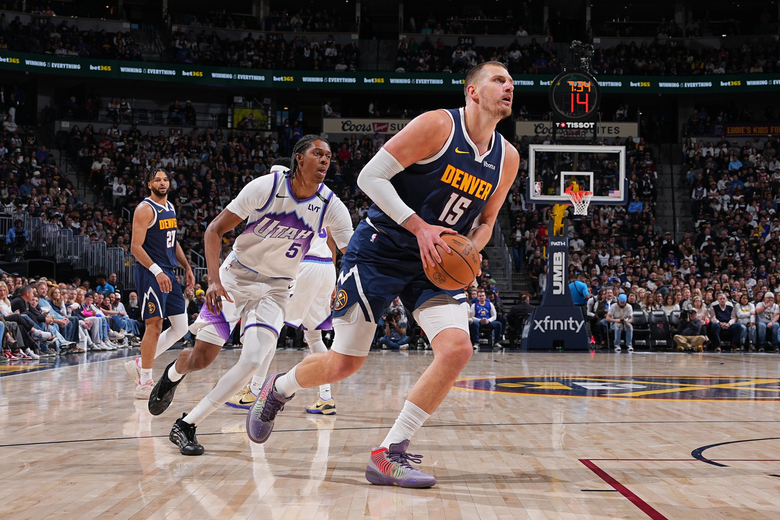 Utah Jazz v Denver Nuggets Utah Jazz v Denver Nuggets