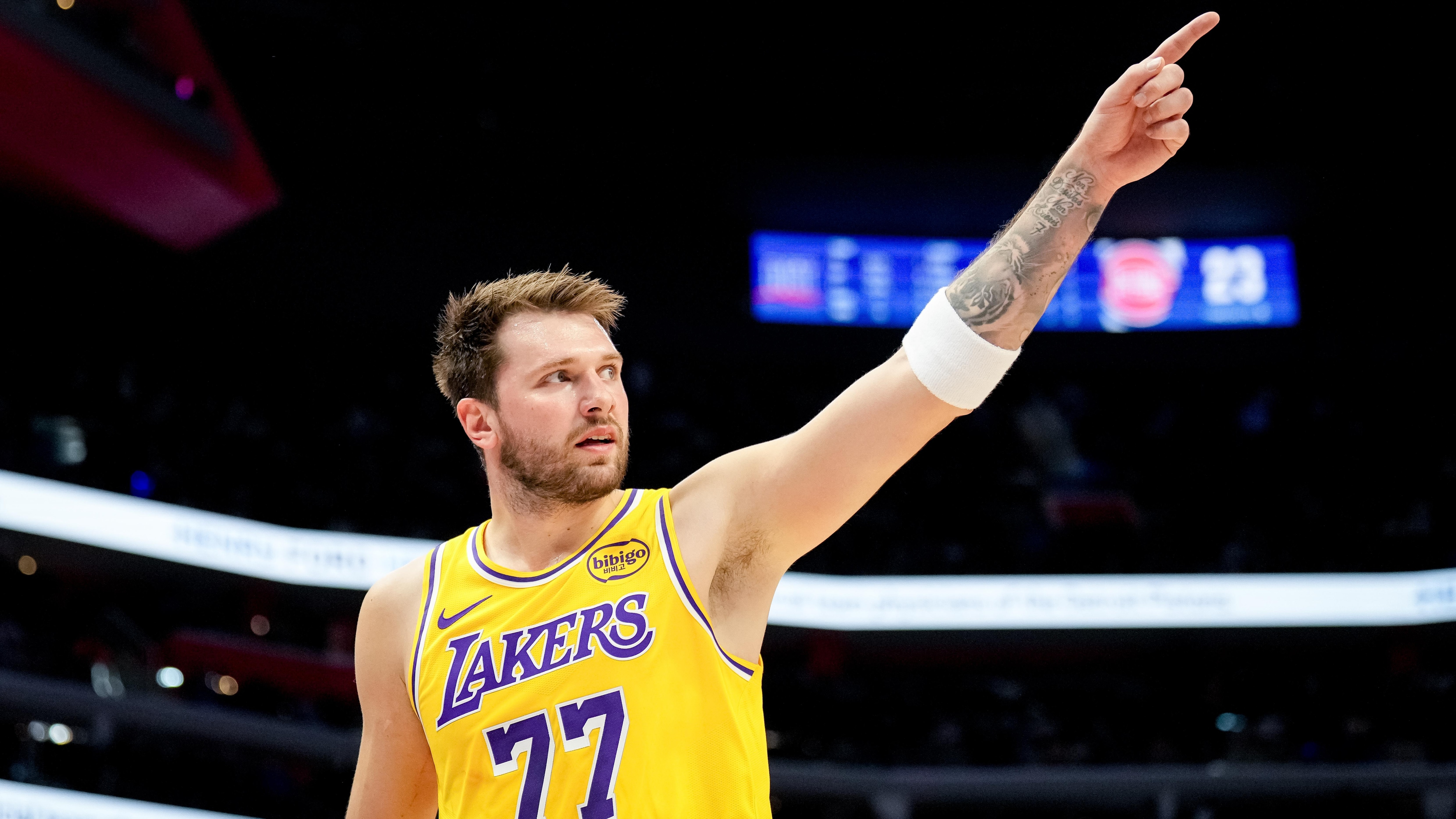 Los Angeles Lakers v Detroit Pistons