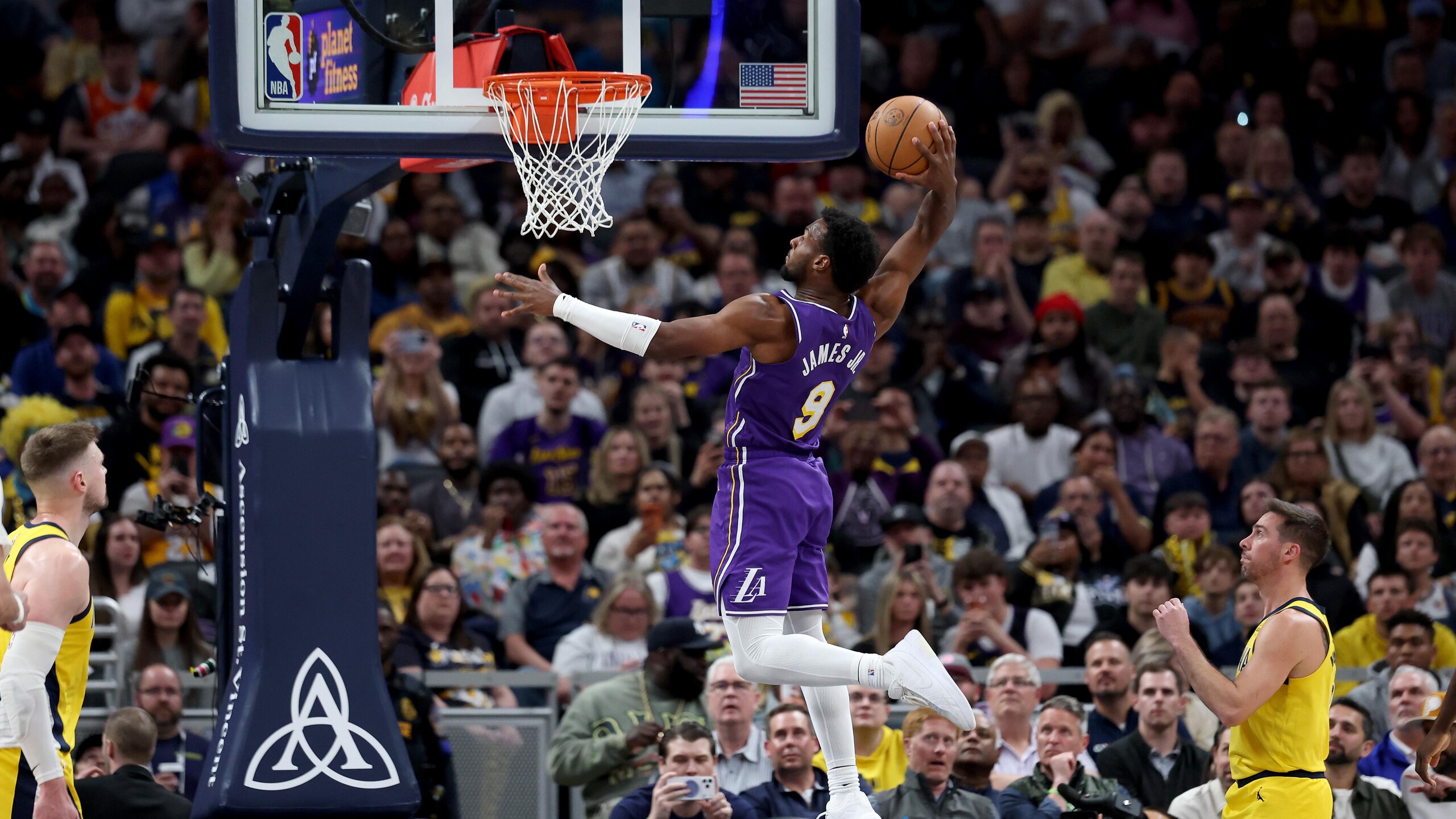 Los Angeles Lakers v Indiana Pacers