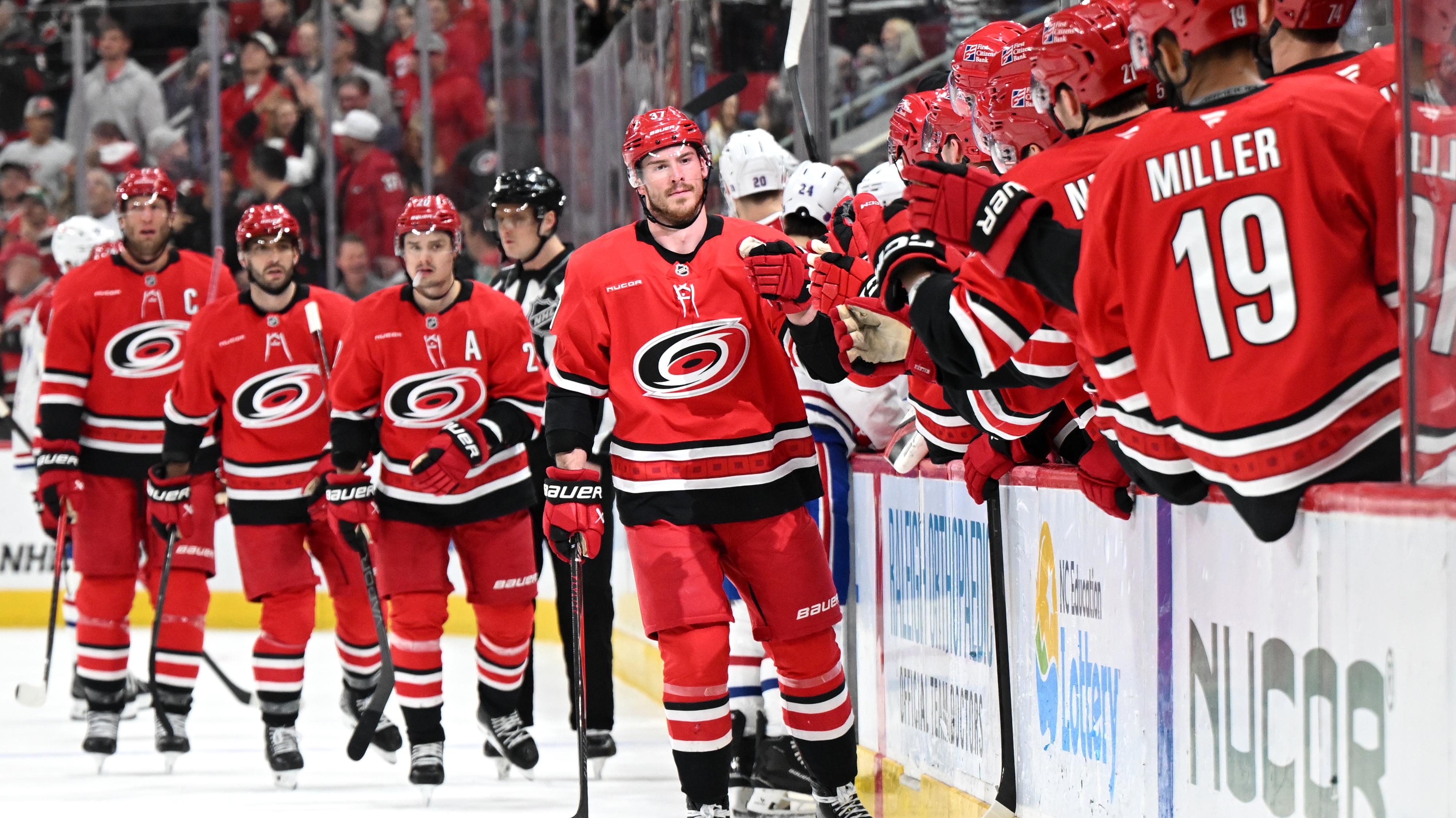 NHL: MAR 29 Canadiens at Hurricanes