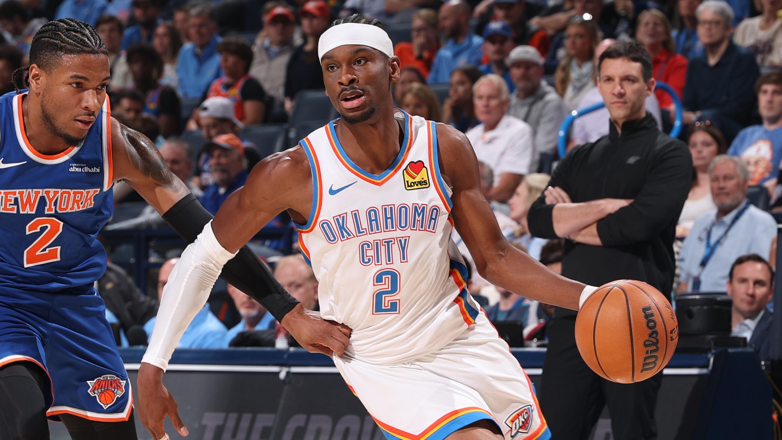 New York Knicks v Oklahoma City Thunder
