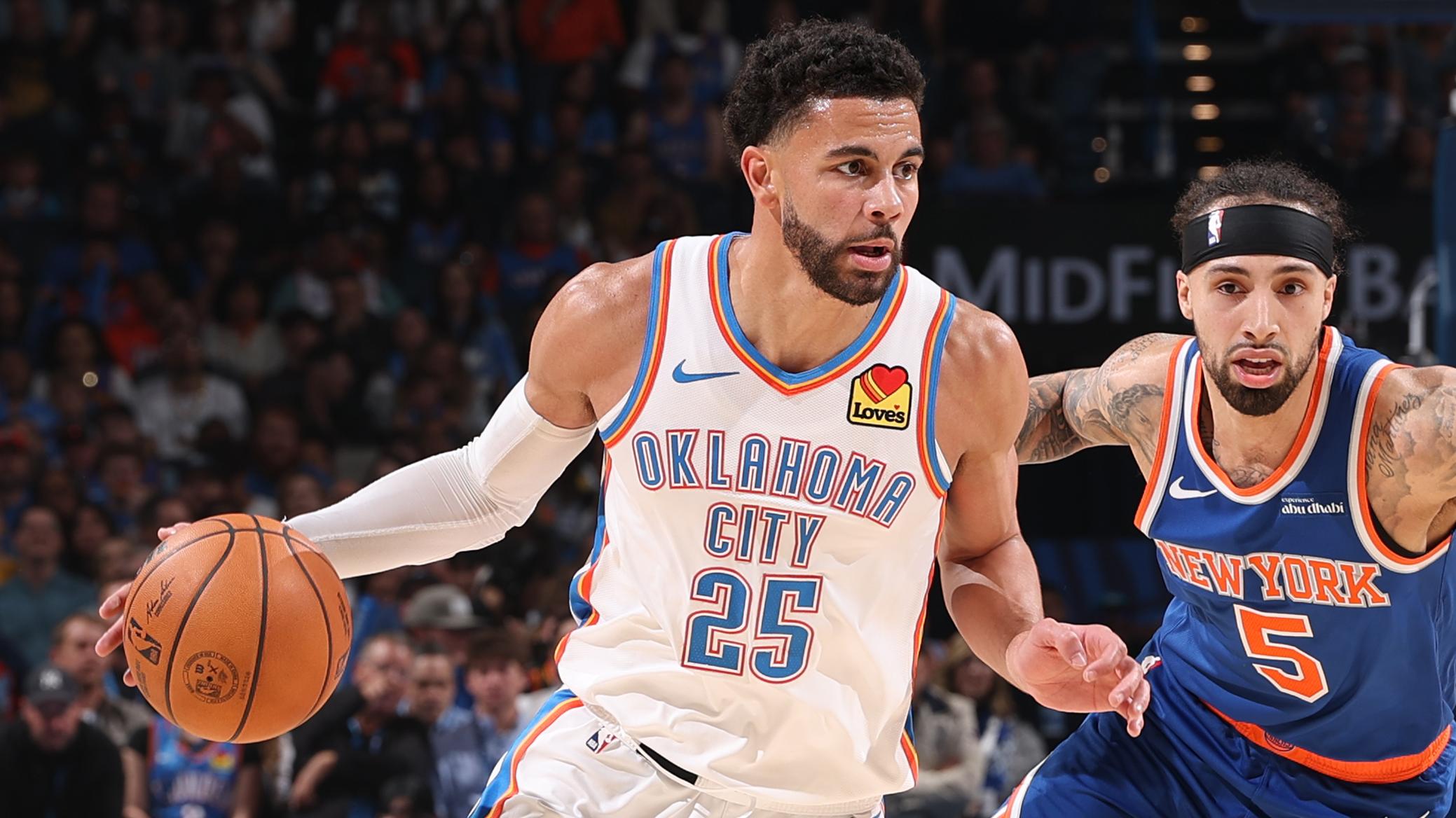 New York Knicks v Oklahoma City Thunder