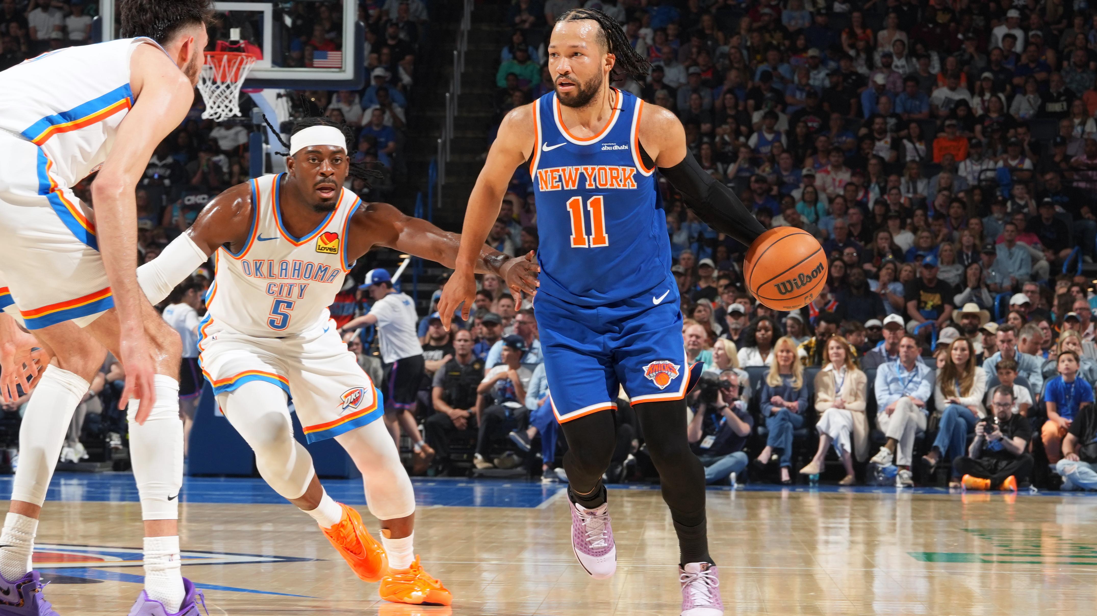 New York Knicks v Oklahoma City Thunder