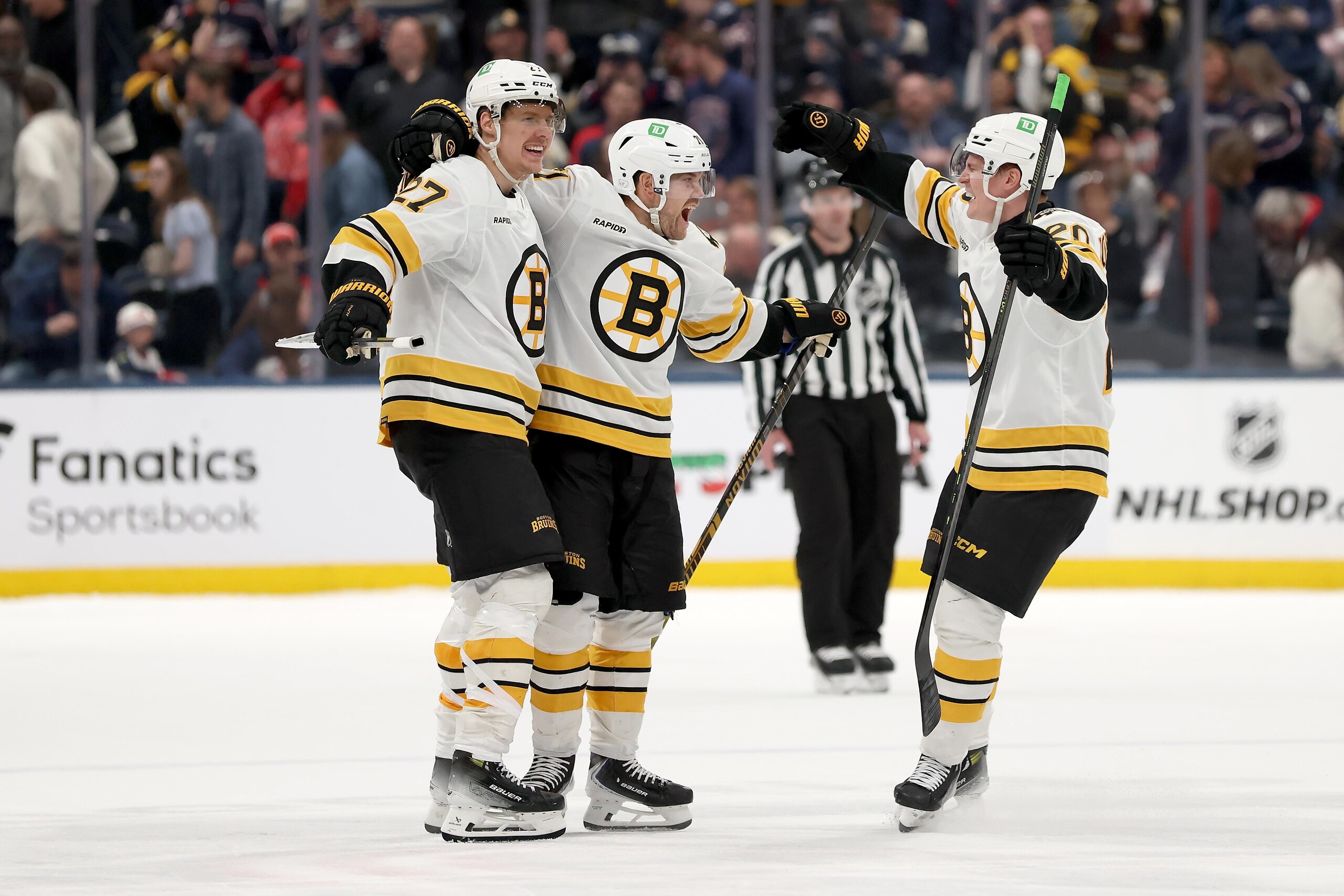Boston Bruins v Columbus Blue Jackets Boston Bruins v Columbus Blue Jackets