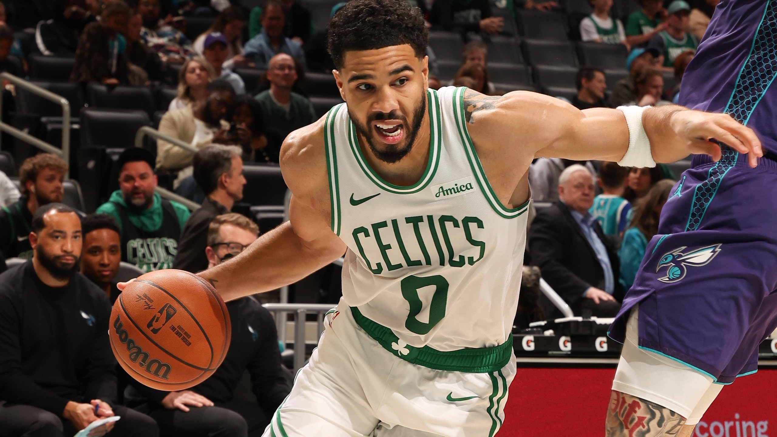 Boston Celtics v Charlotte Hornets Boston Celtics v Charlotte Hornets