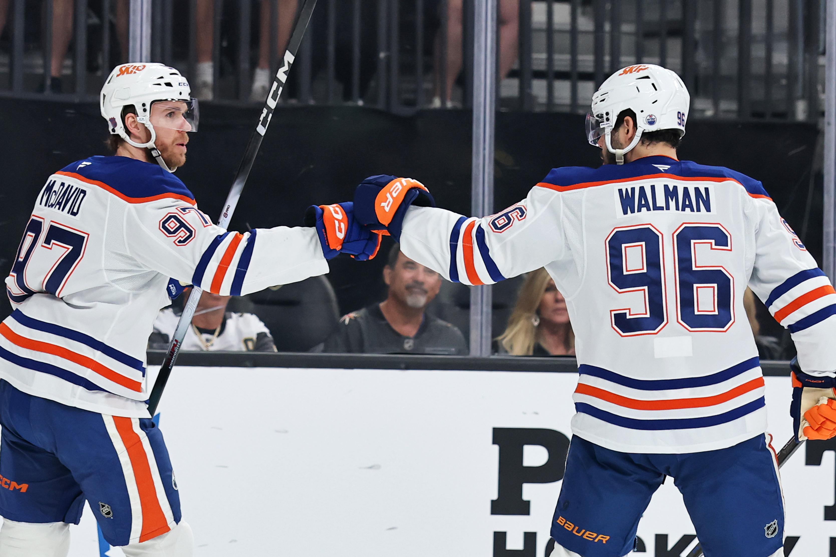 Edmonton Oilers v Vegas Golden Knights