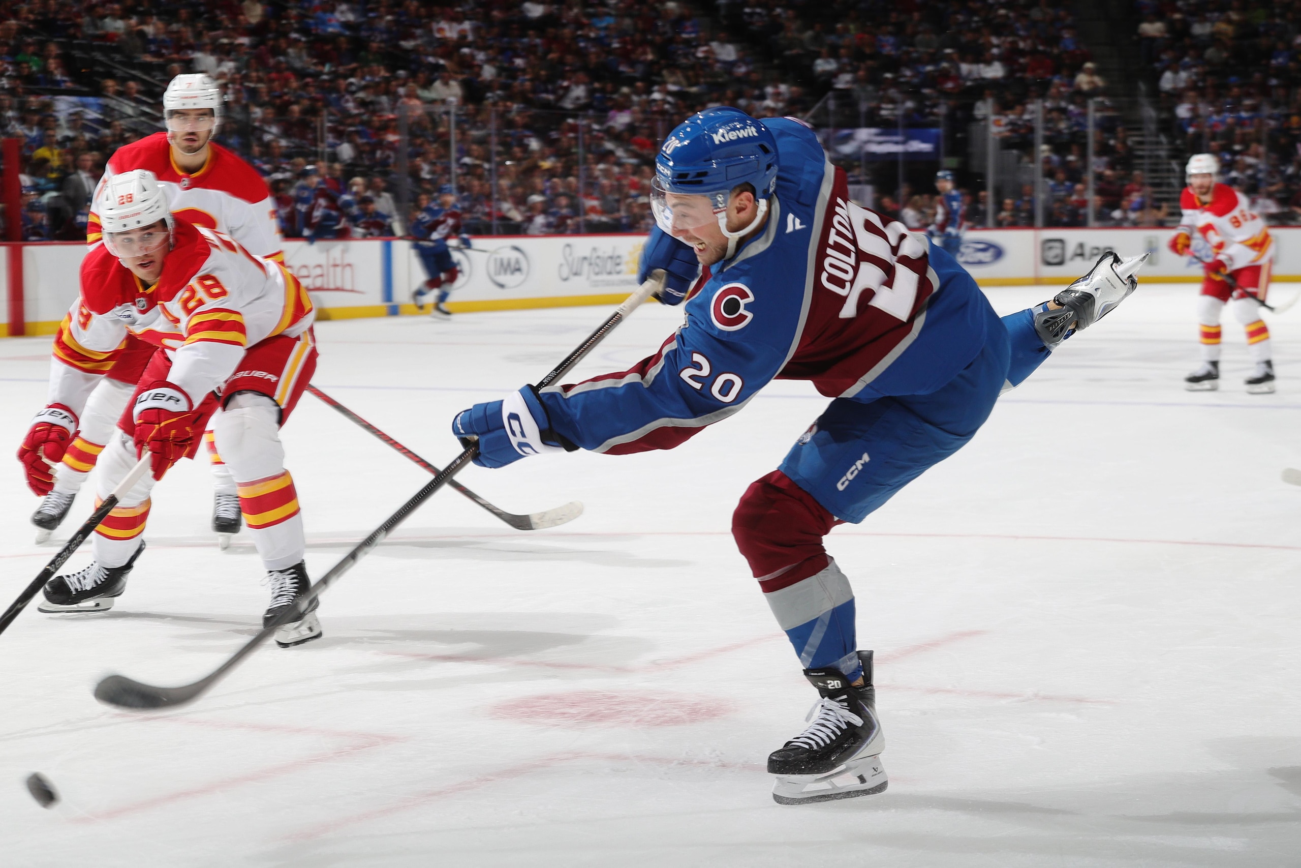 Calgary Flames v Colorado Avalanche Calgary Flames v Colorado Avalanche