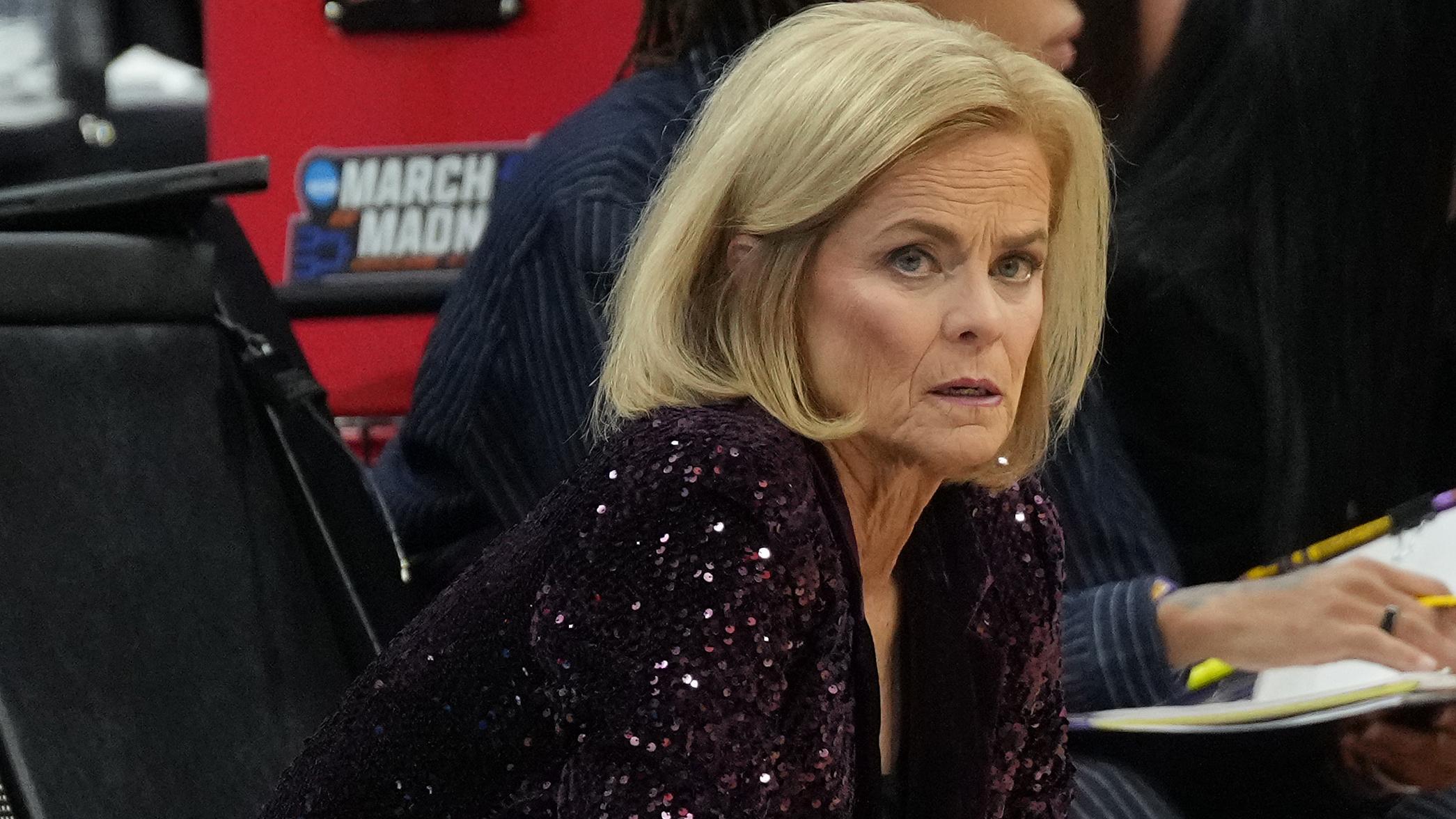 Kim Mulkey Rips Retirement Rumors After LSU's March Madness Exit, 'Flat-Out Lie'