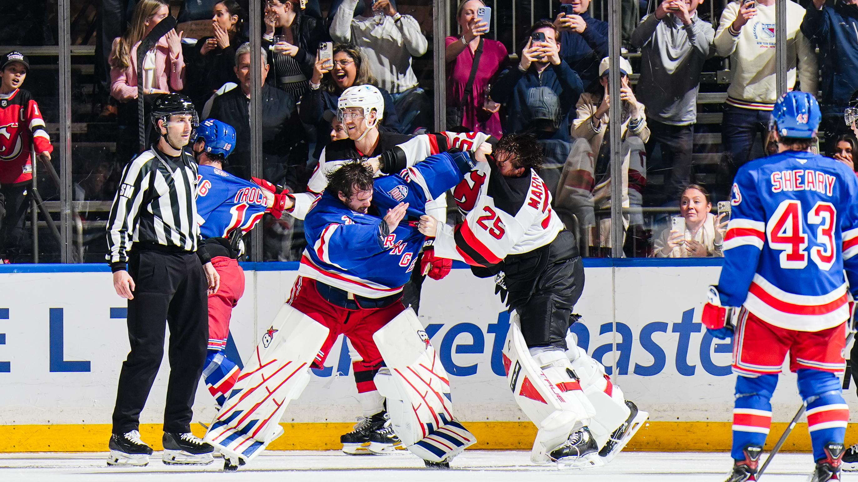 New Jersey Devils v New York Rangers