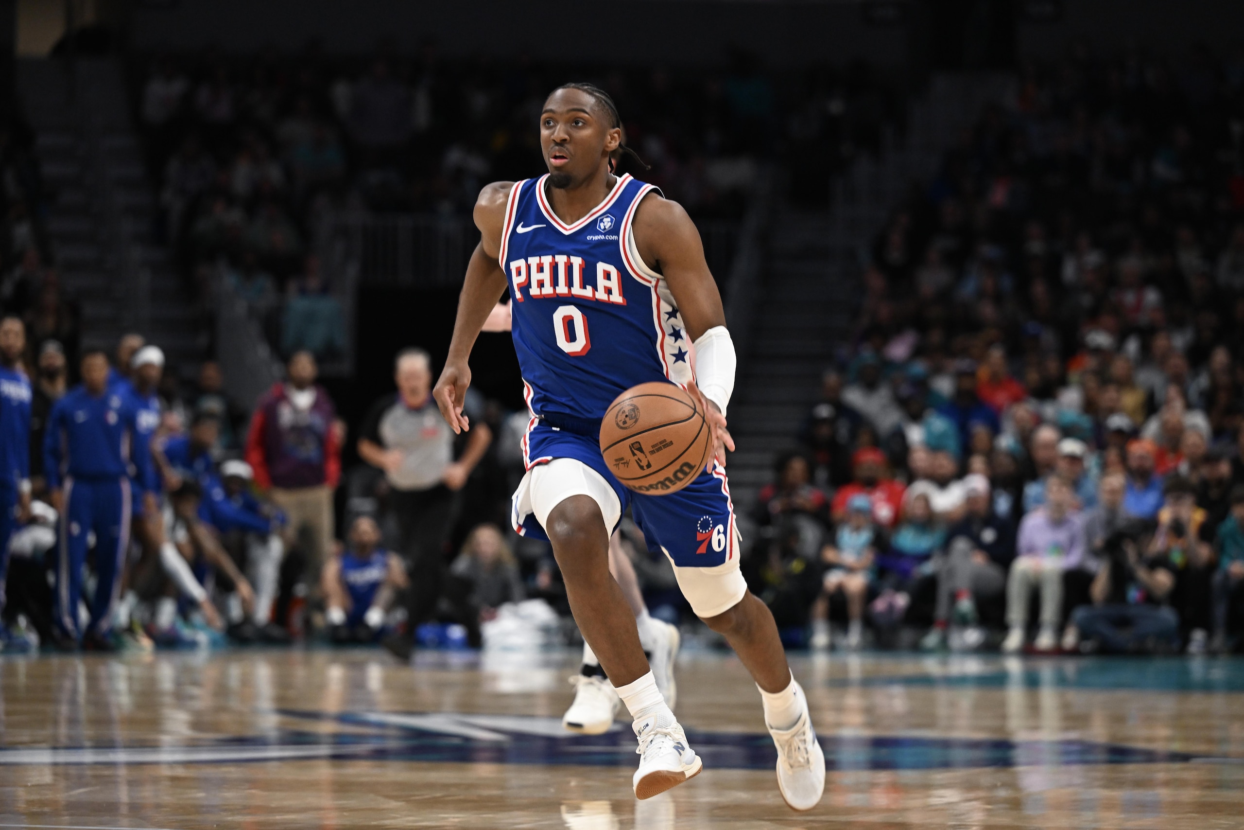 Philadelphia 76ers v Charlotte Hornets Philadelphia 76ers v Charlotte Hornets